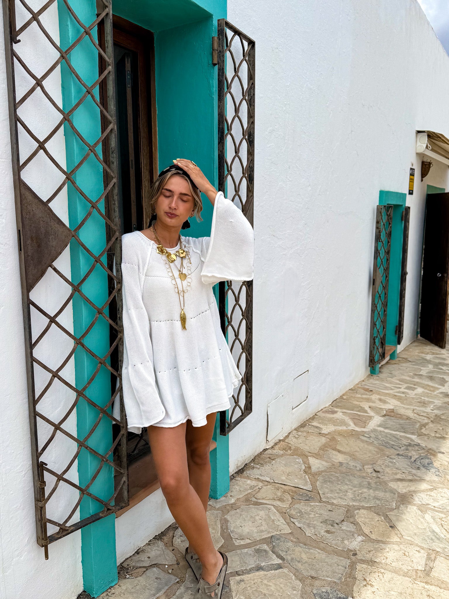 Sue Tunic White