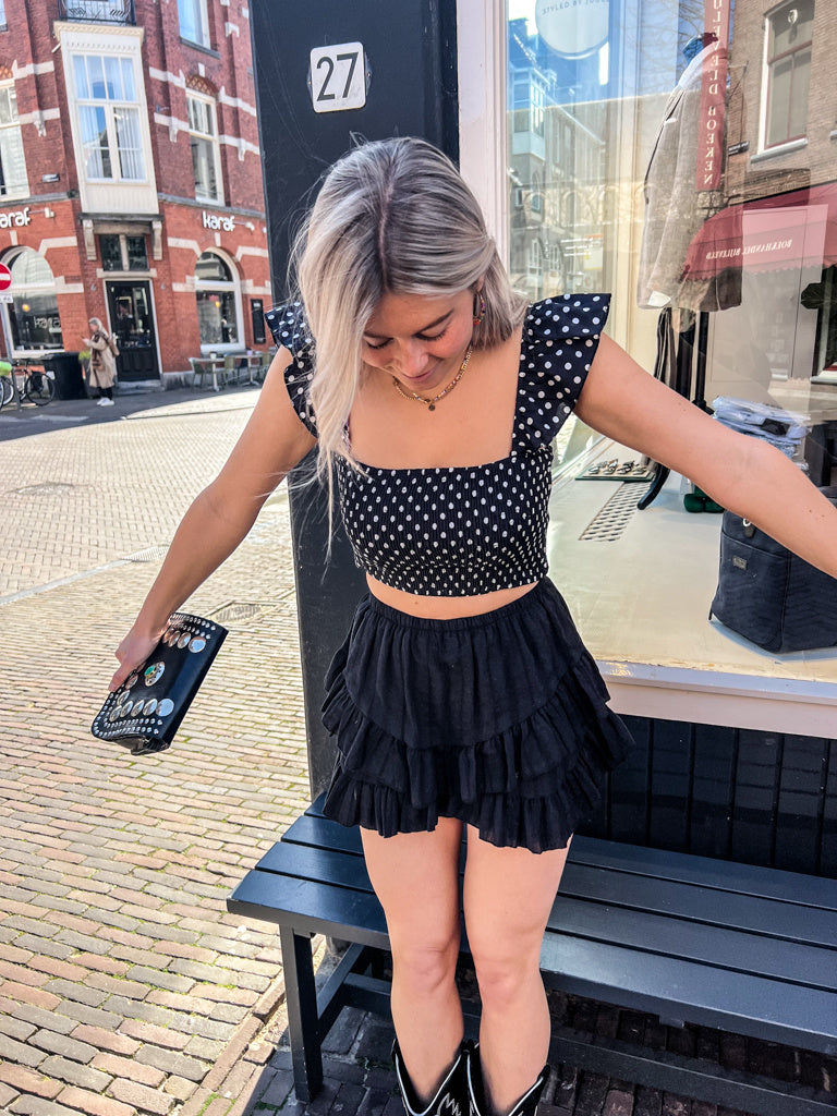 Sunkissed Skort | Black