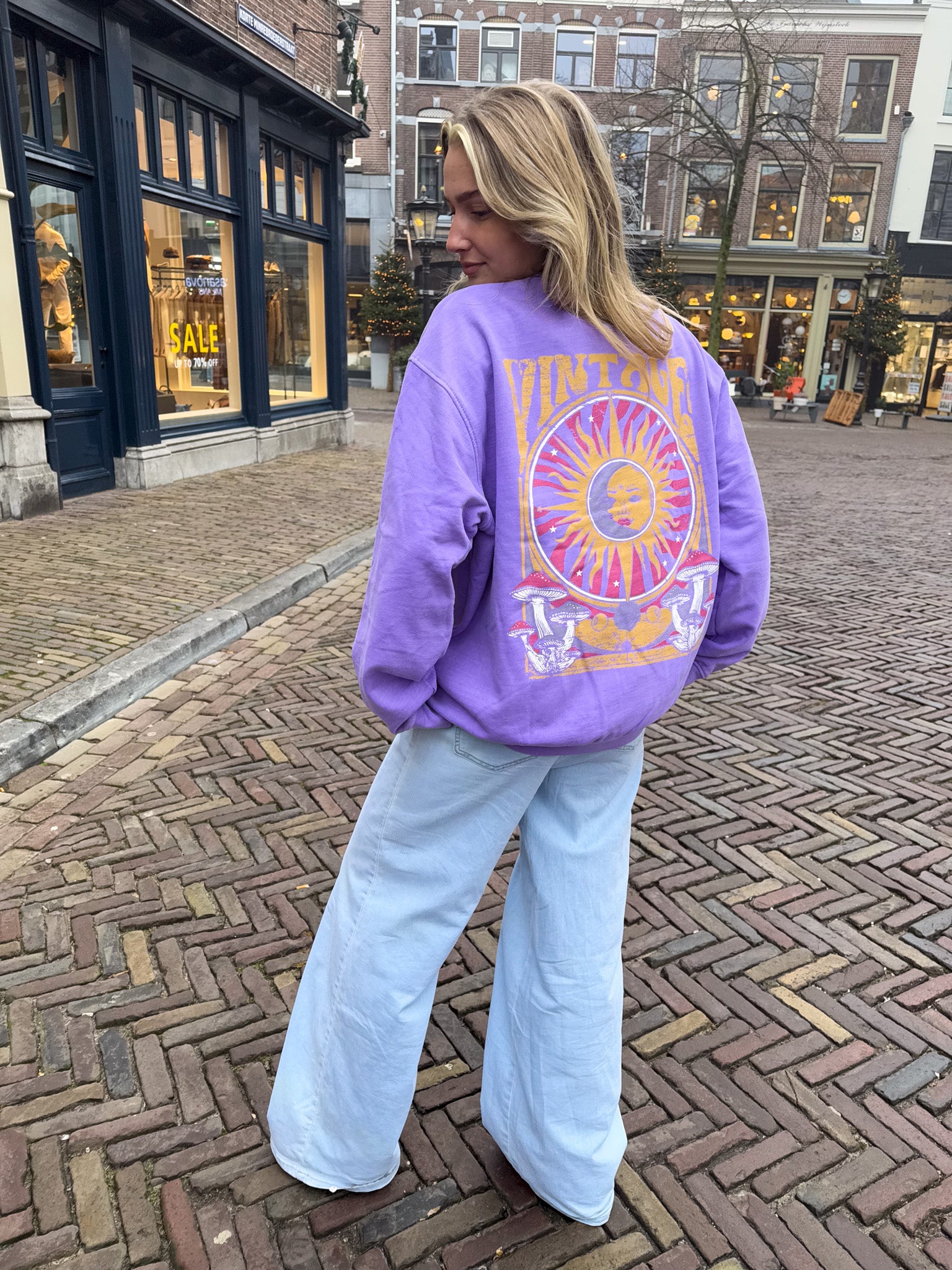Sunny Sweater Purple