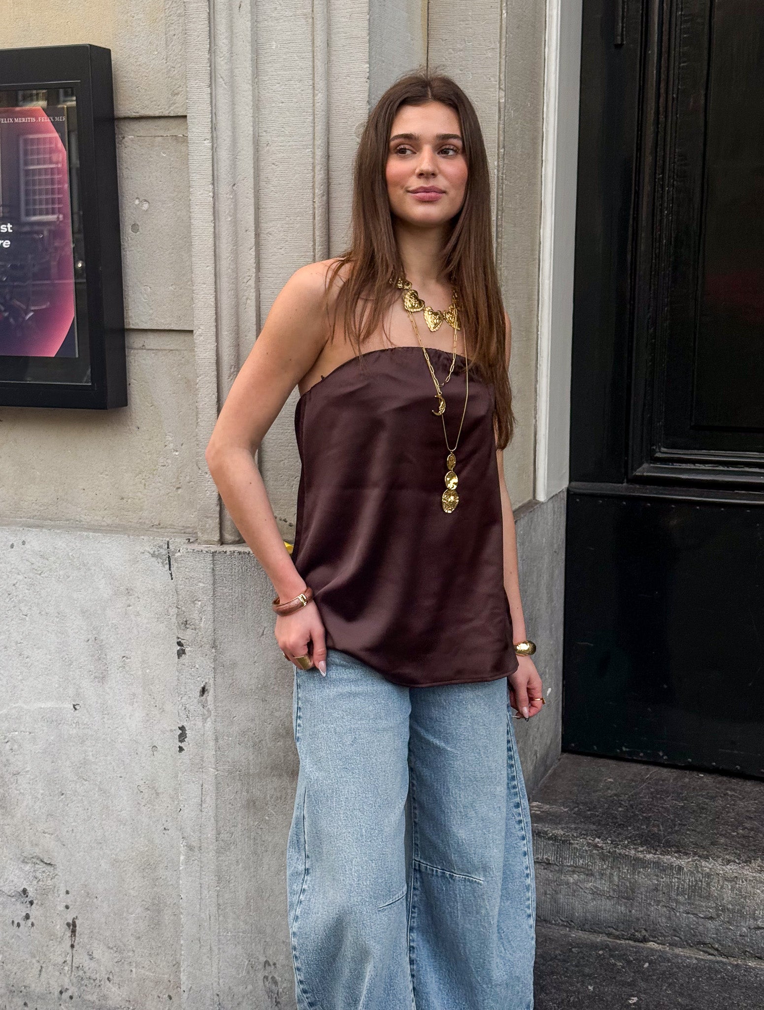 Barrel Balloon Jeans Dusty Blue