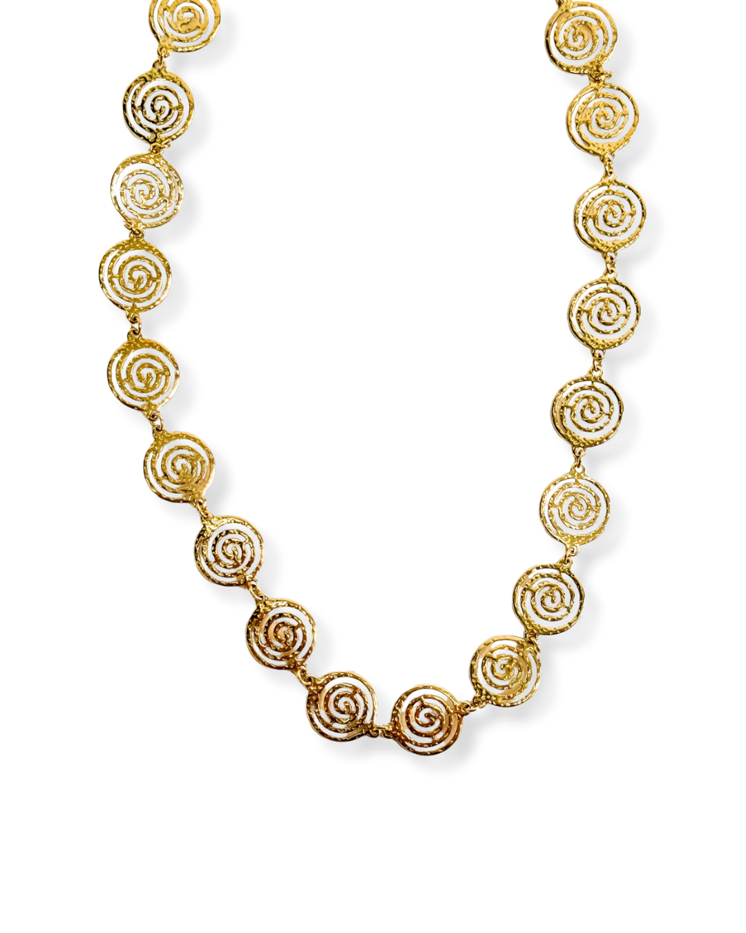 Swirl Ketting | Gold