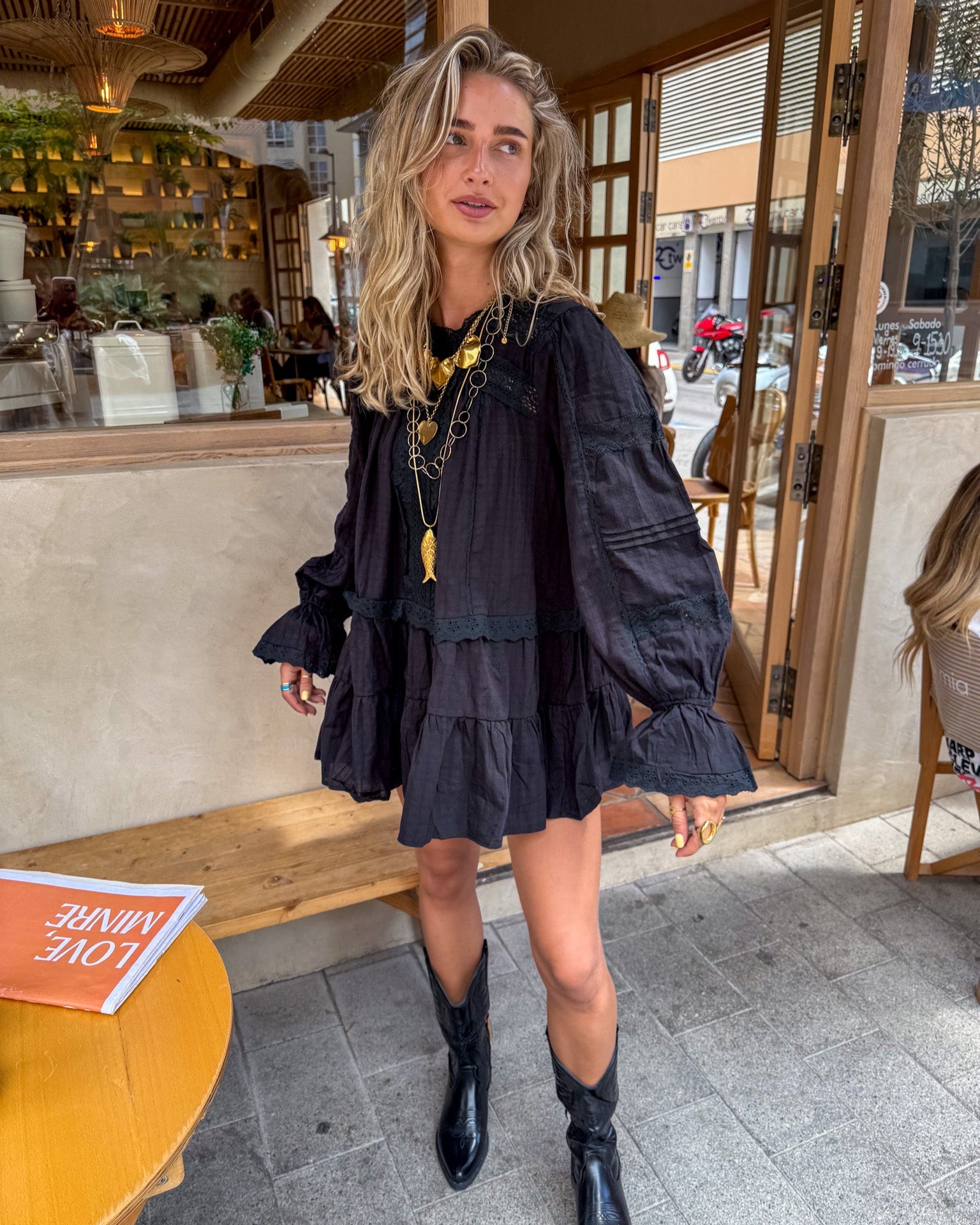 Talaia Dress Black