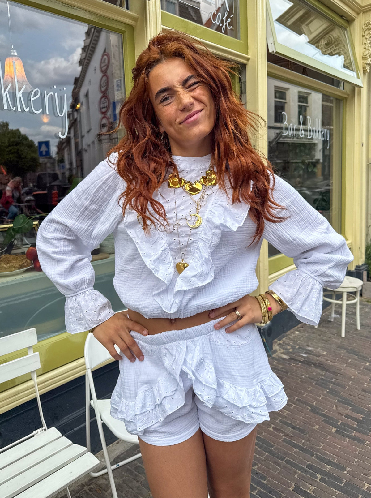 Talamanca Short | White