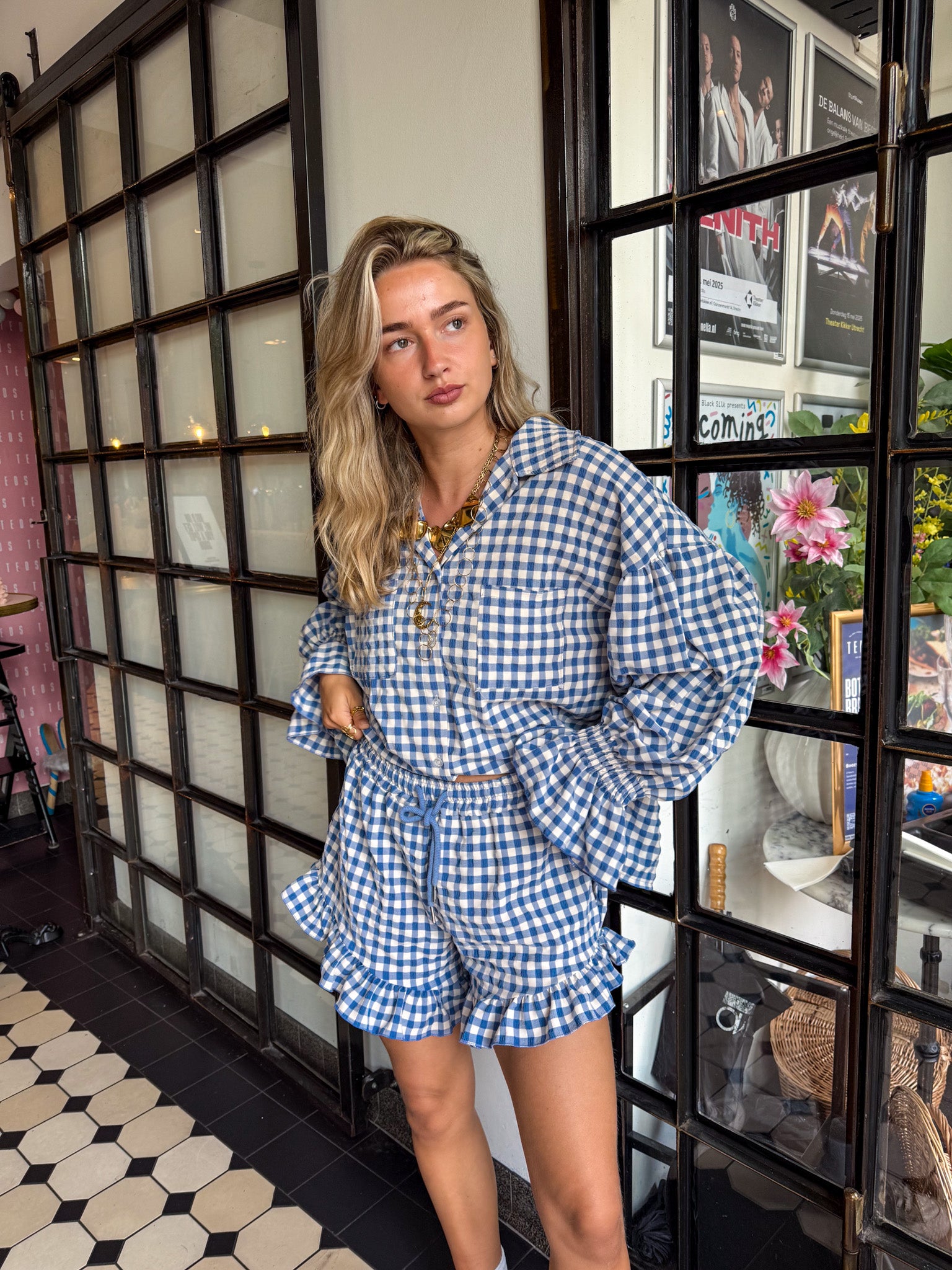 Taylor Shorts Skye Blue