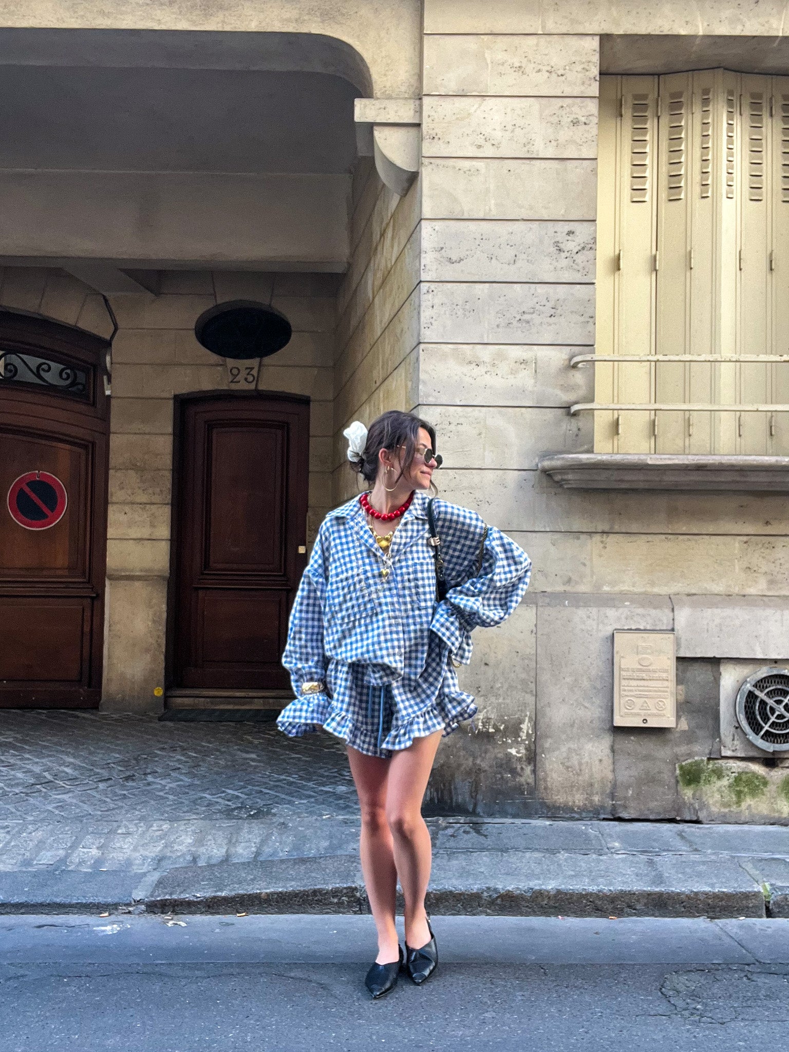 Taylor Blouse Skye Blue