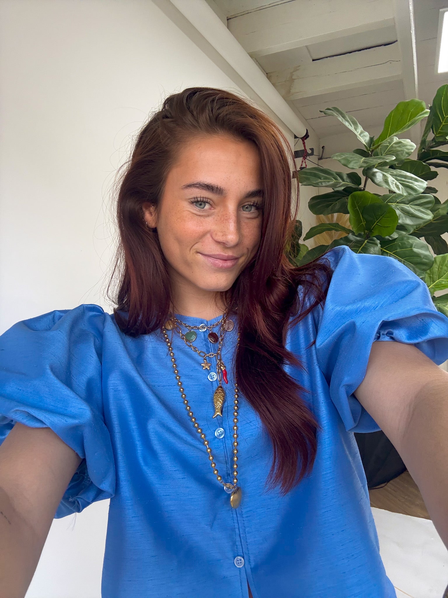 Teaux Top Skye Blue