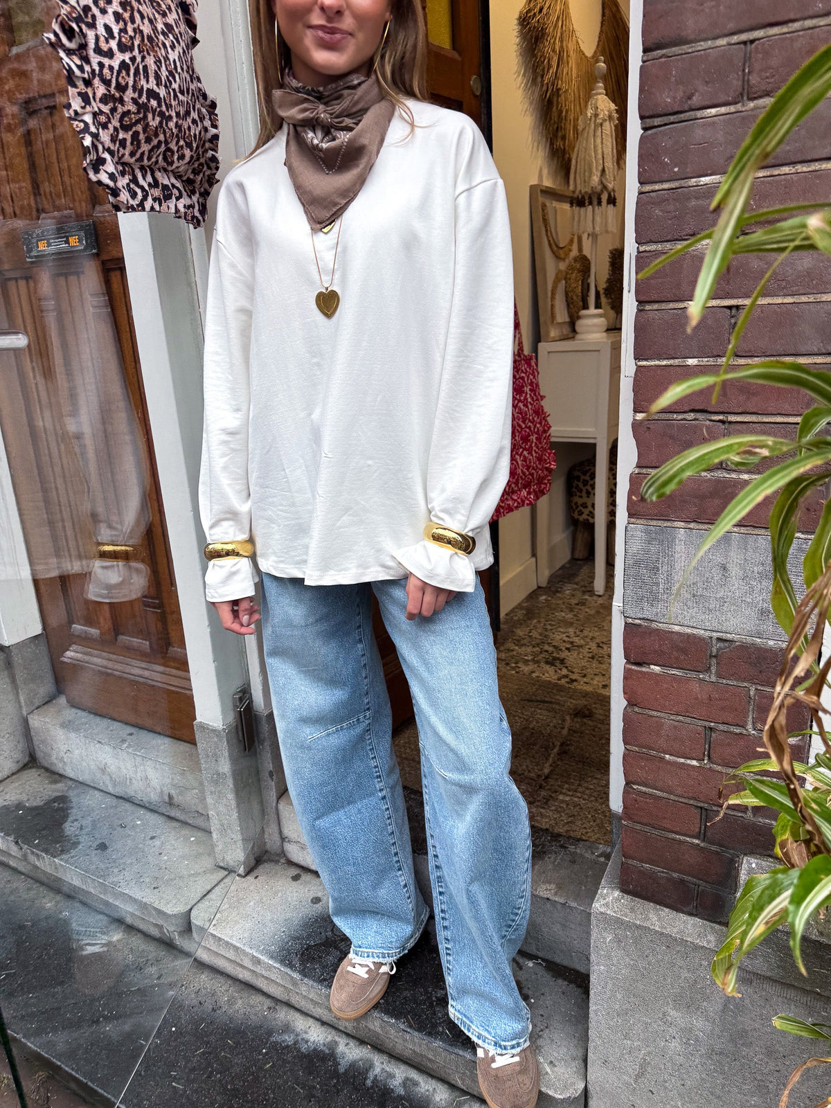 Bandana Longsleeve Shirt Print | Army