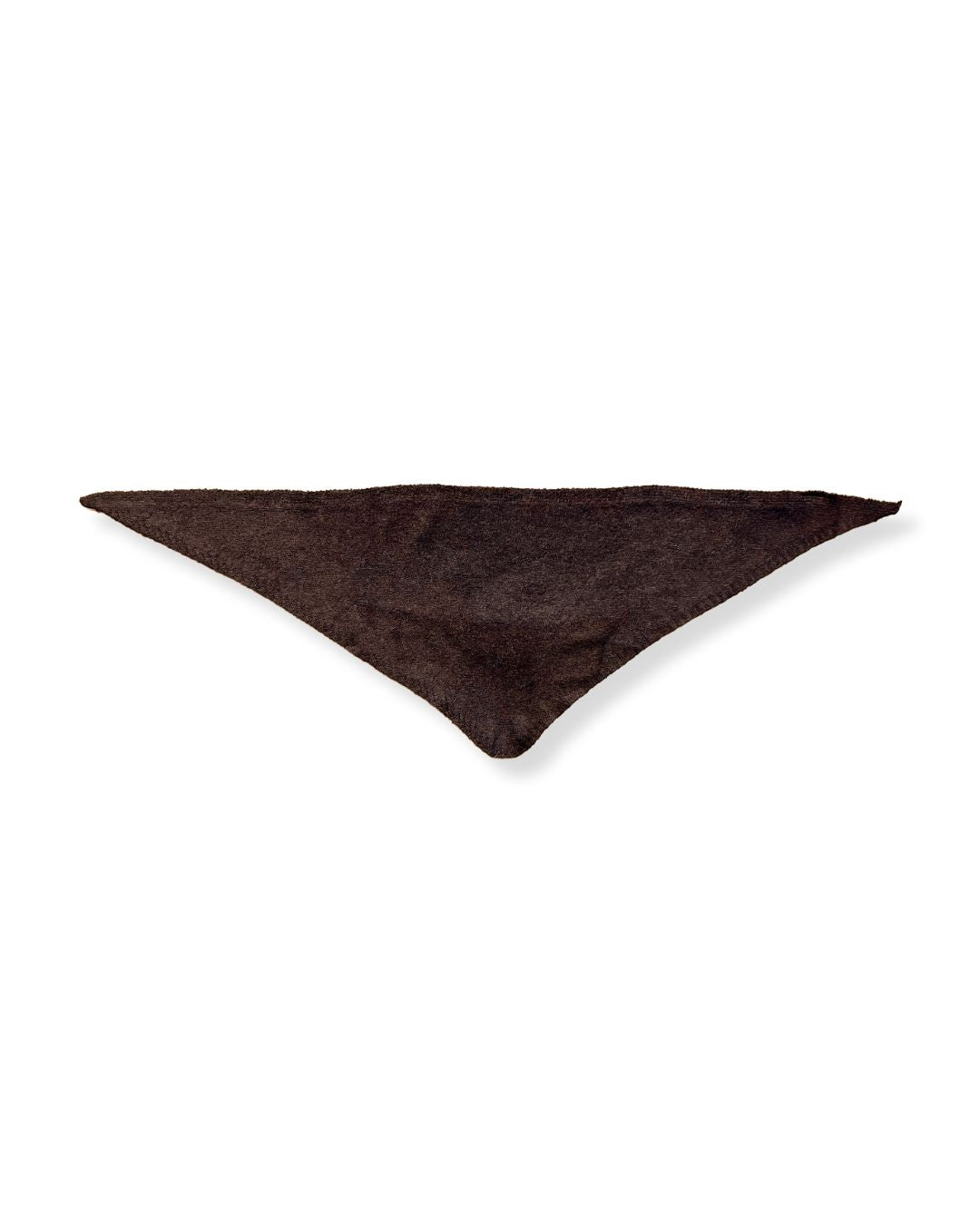 Triangle Scarf Brown