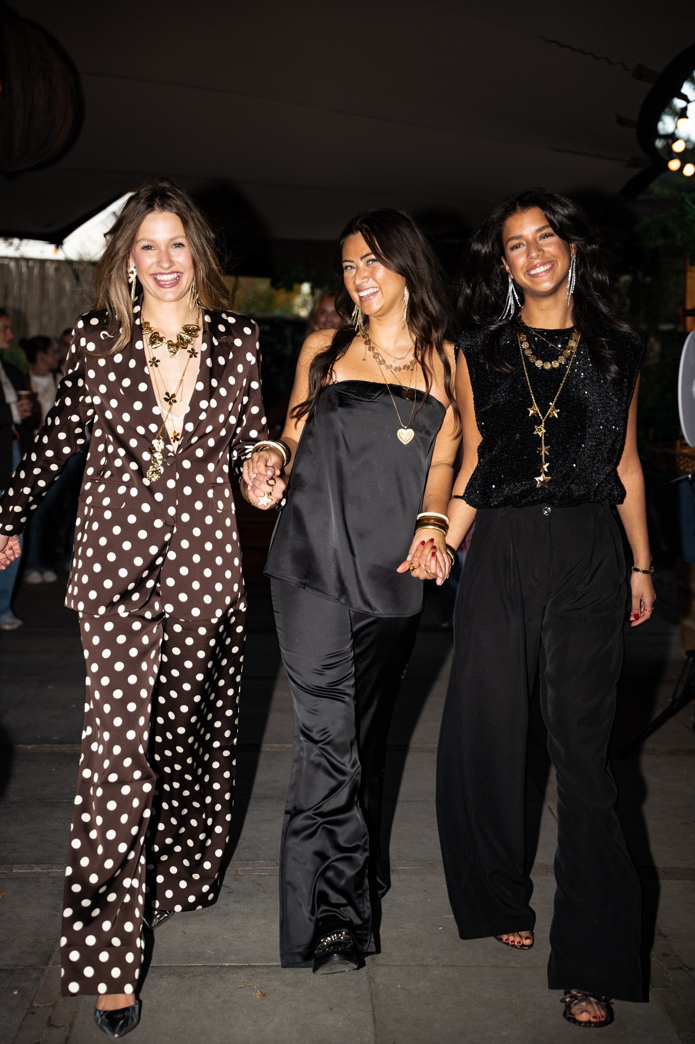 Milou Glitter Top Black