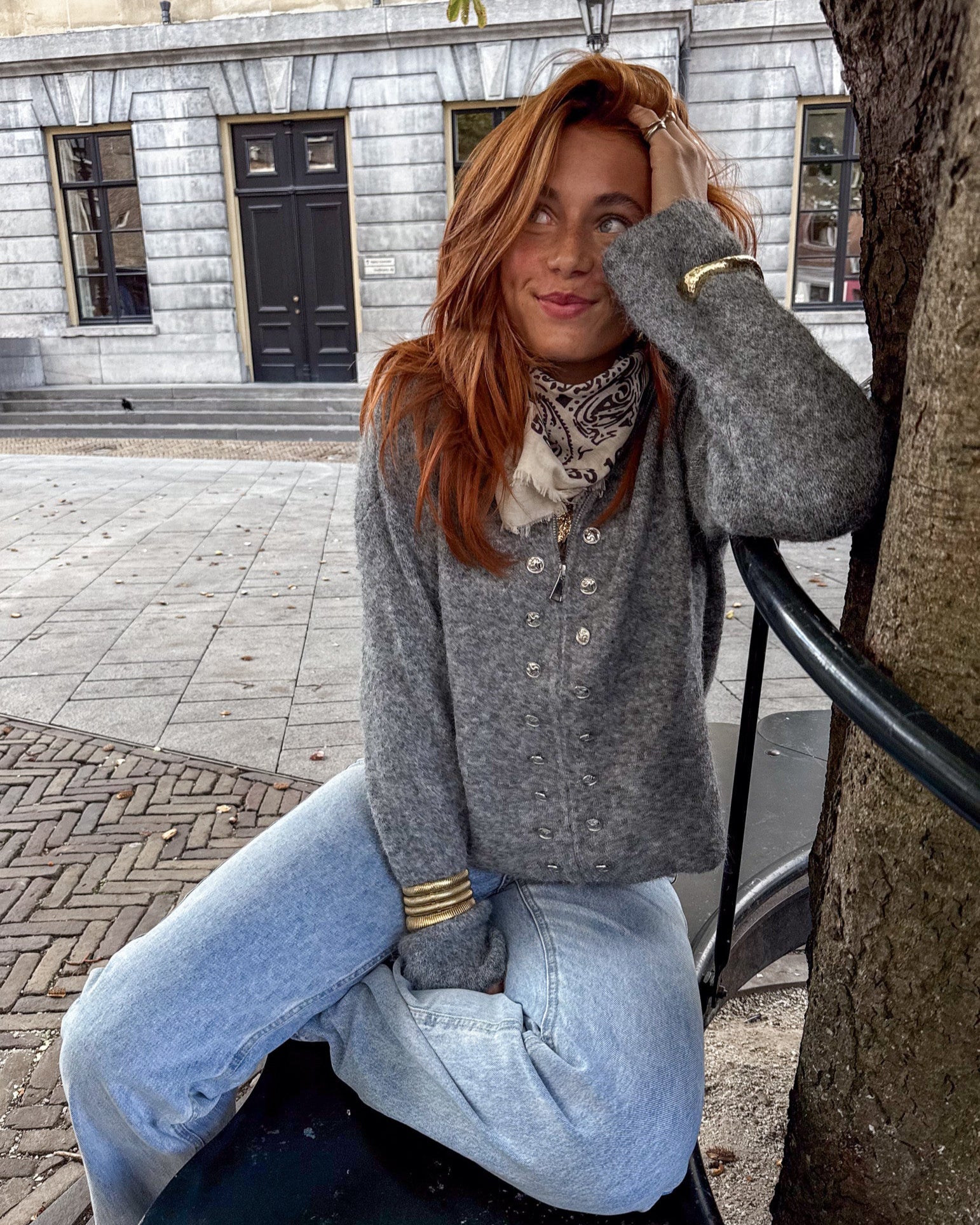 Gilet Twink Gris
