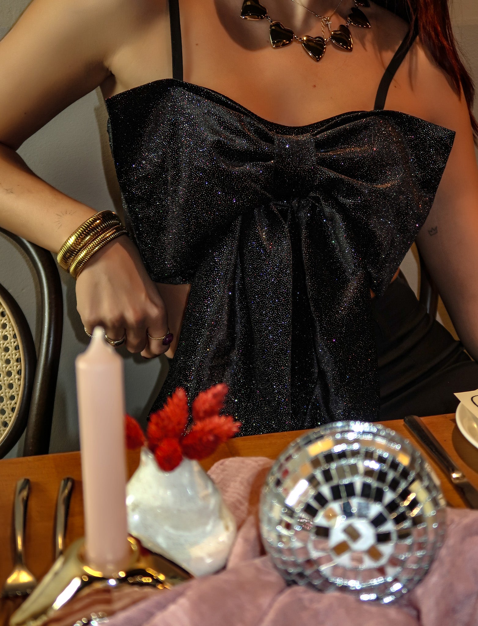Unwrap me Top Black