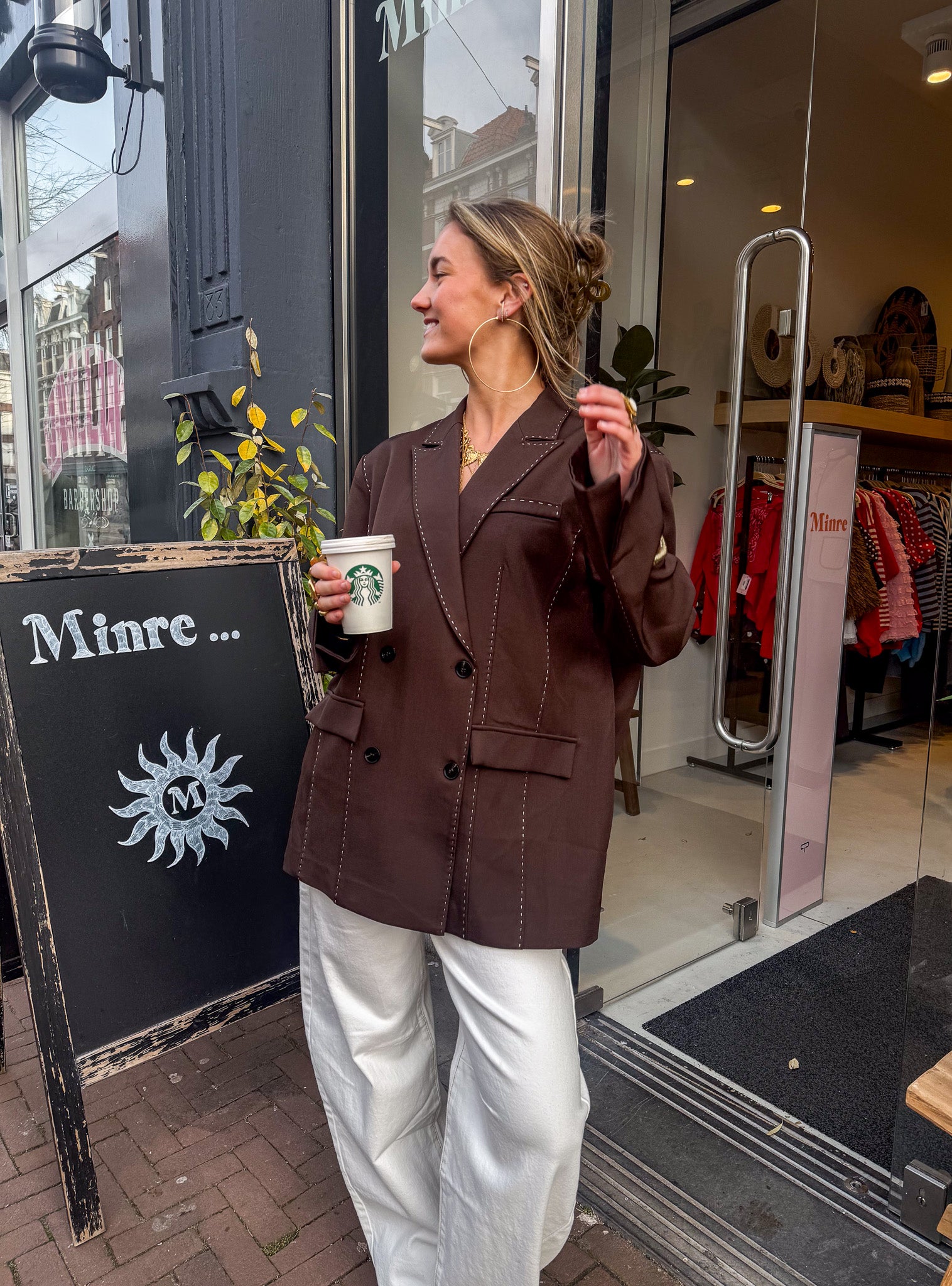 Blazer marron Unwritten