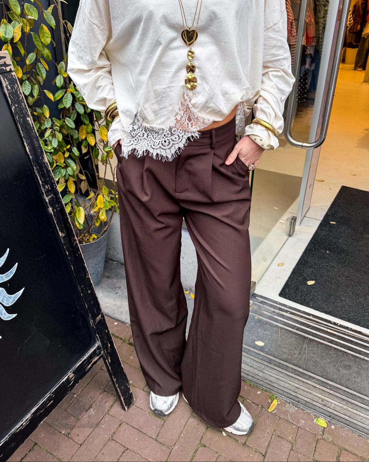 Unwritten Pantalon | Brown