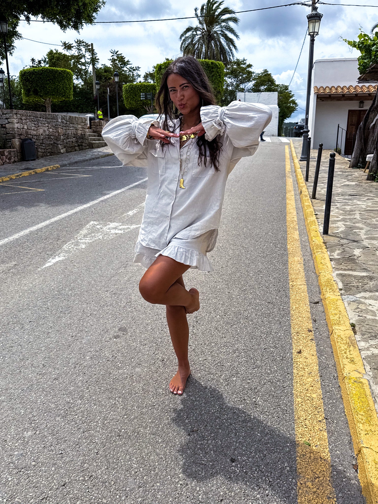 Vadella Blouse Beige