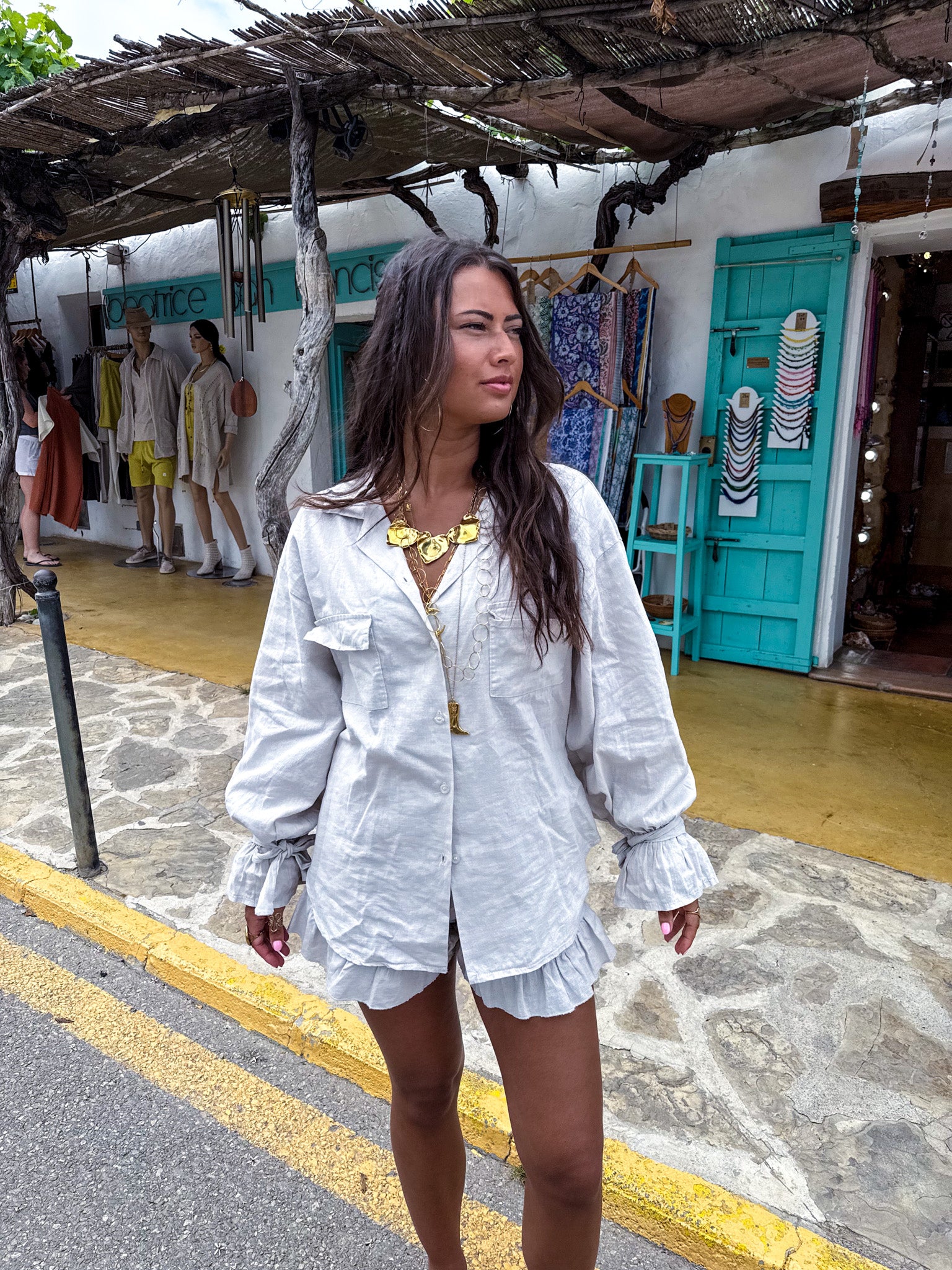 Vadella Blouse Beige