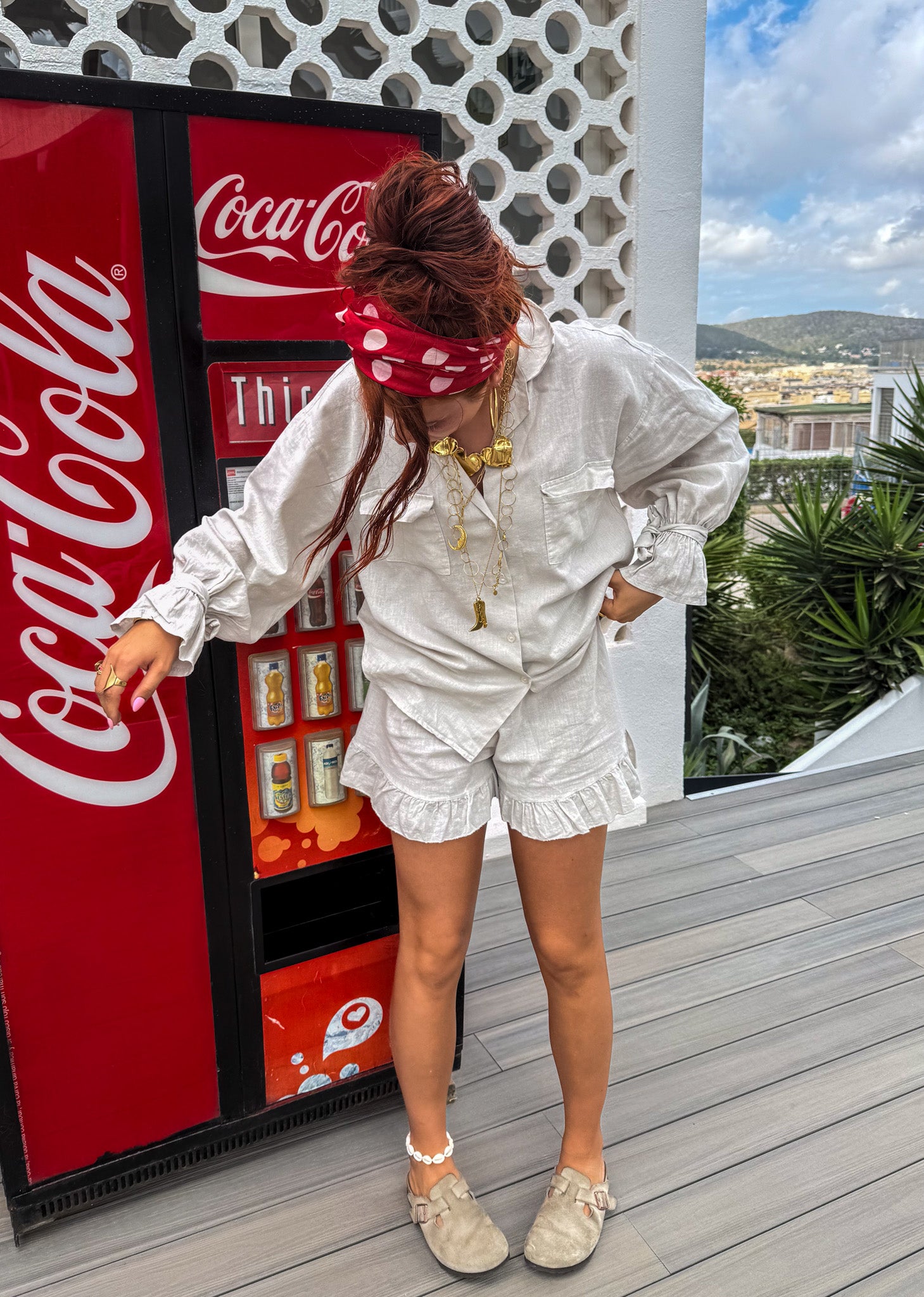 Vadella Blouse Beige