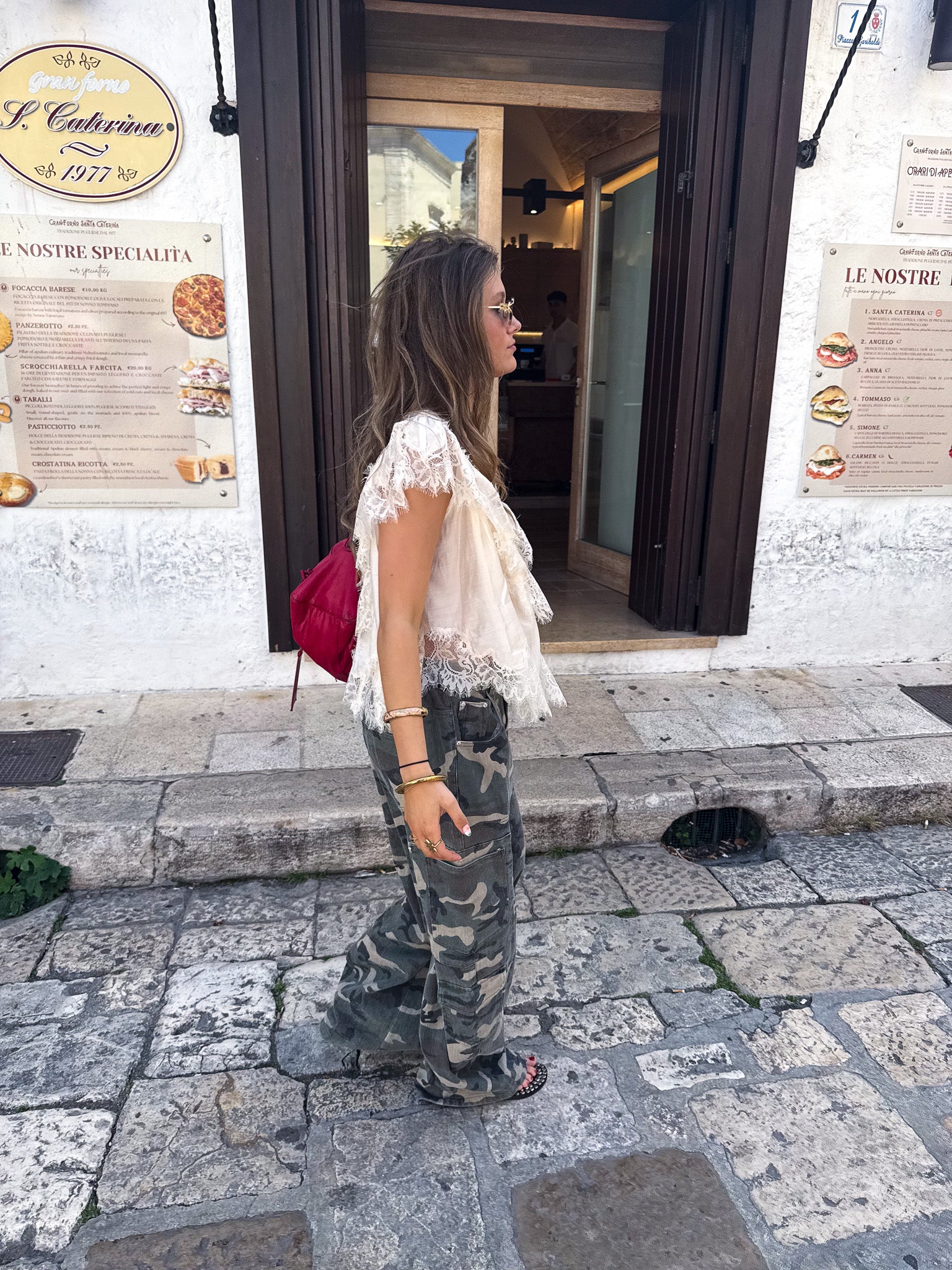 Benny Barrel Camo Jeans