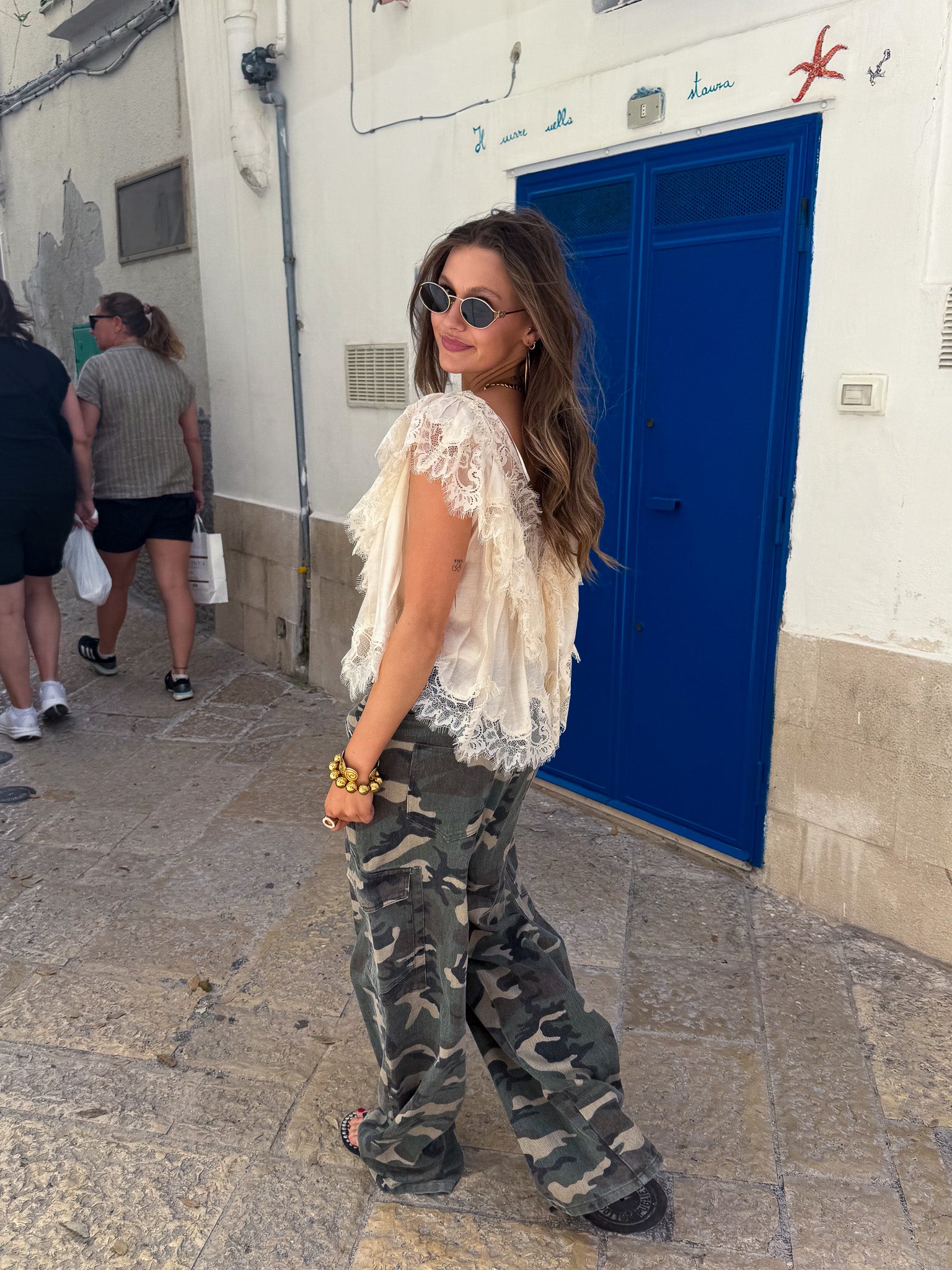 Benny Barrel Camo Jeans