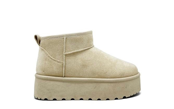 Ankle Boots | Beige
