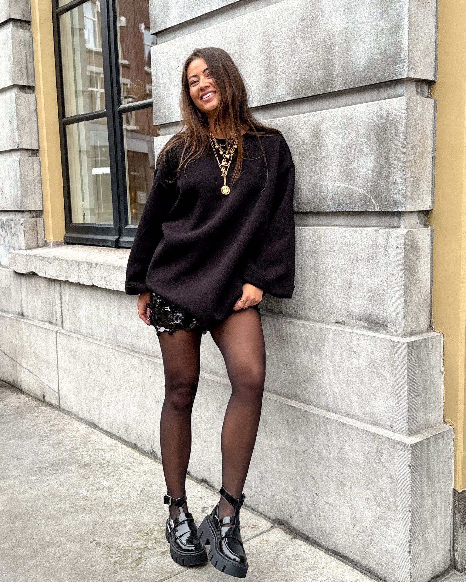 Whisper Sweater Black