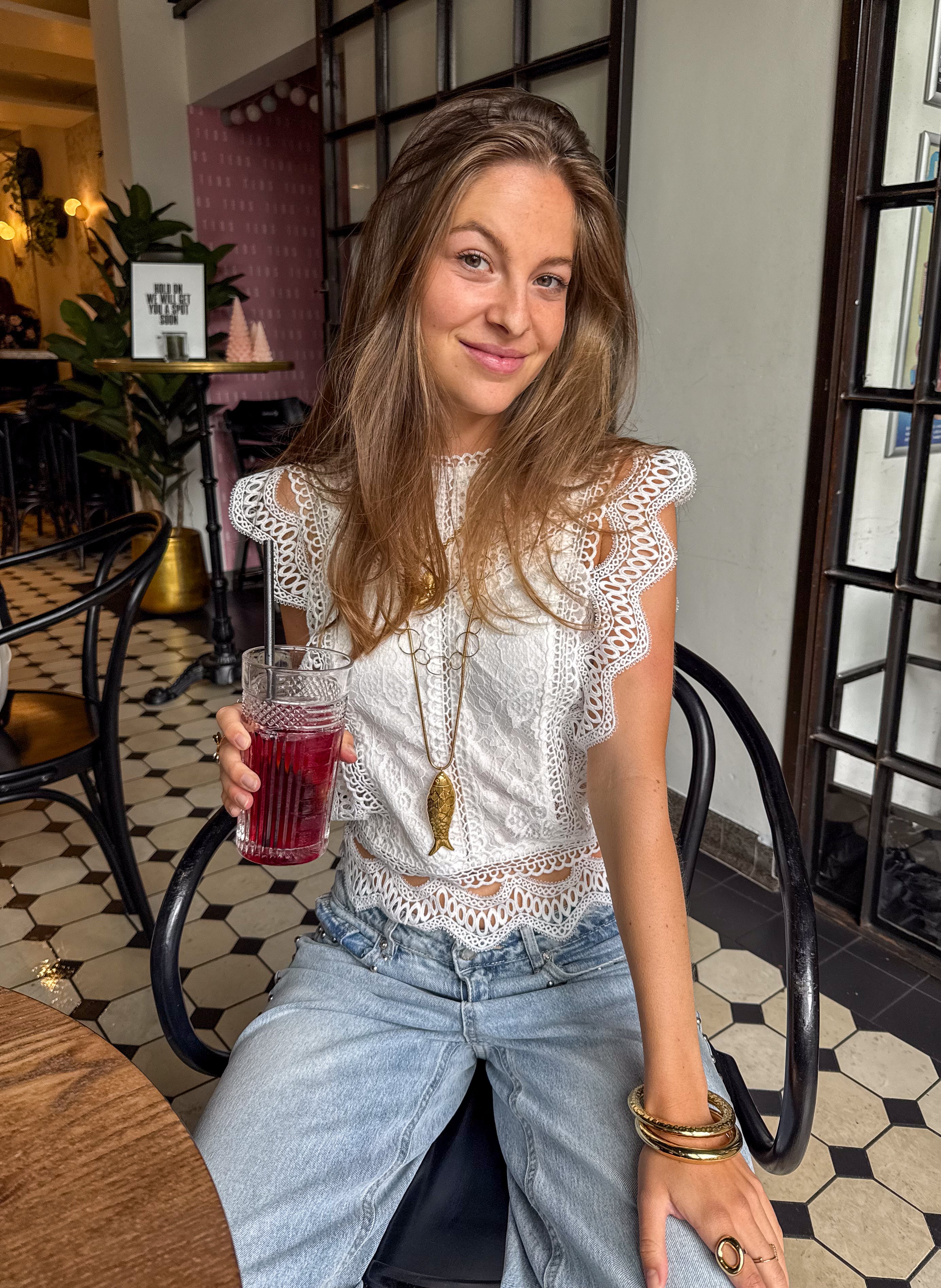 Whisper Top White