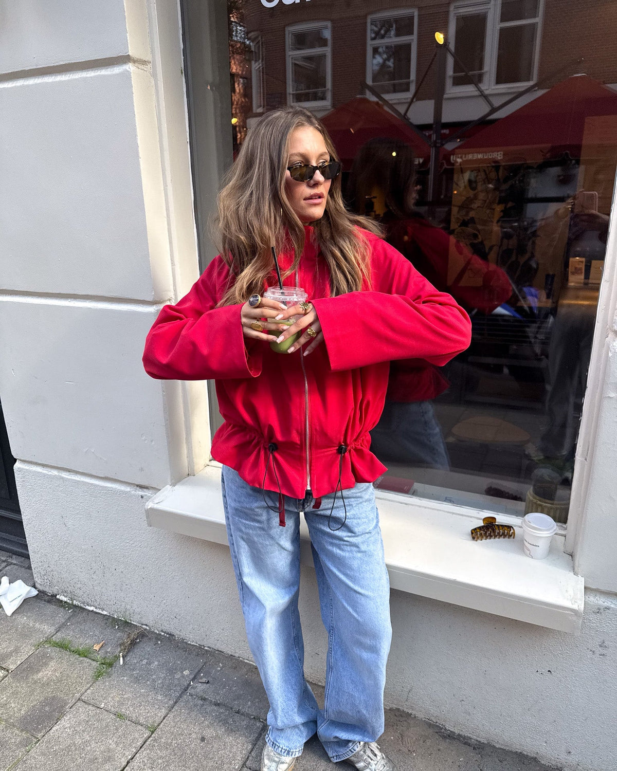 Amaya Jacket | Red