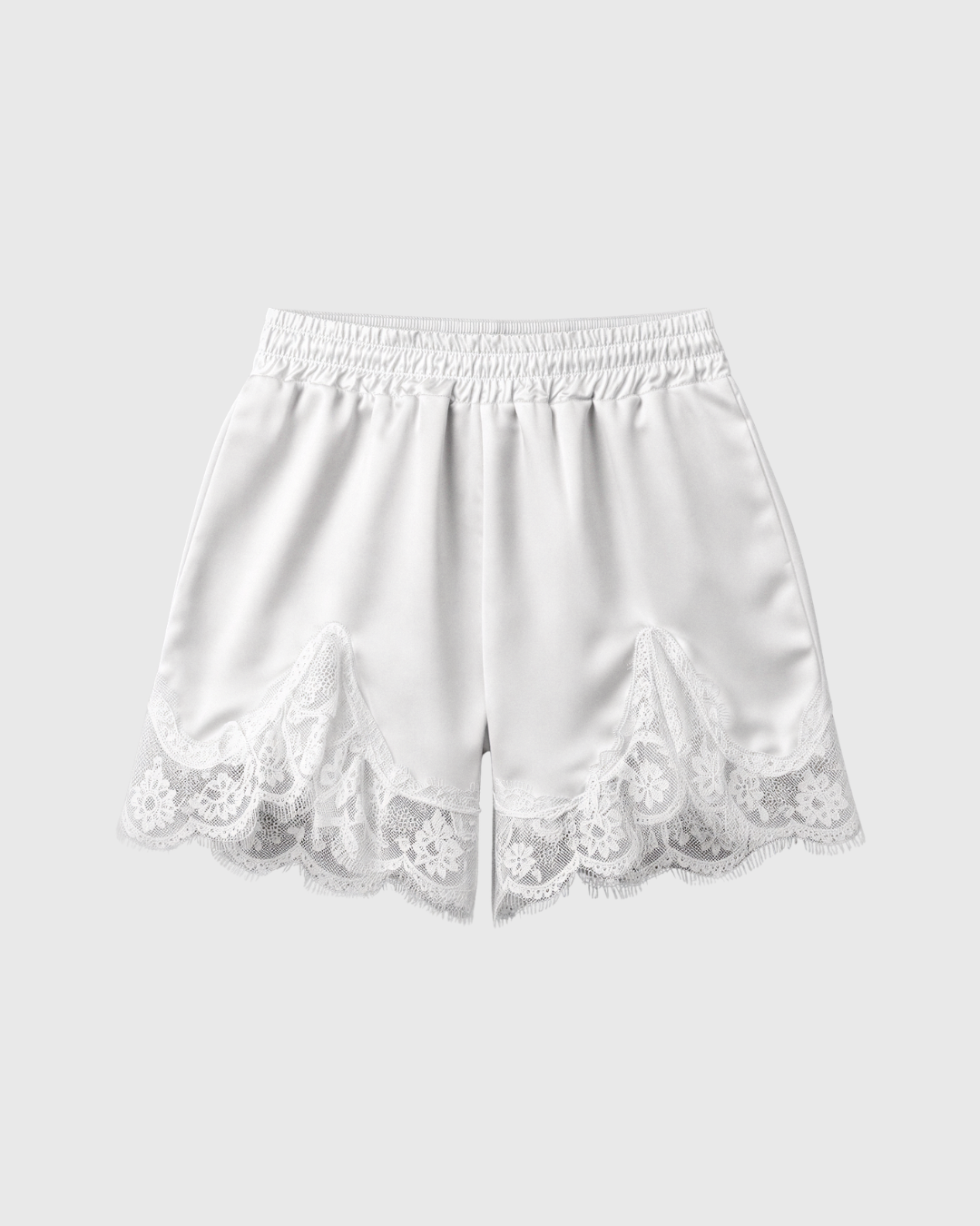Lulu Lace Short | White