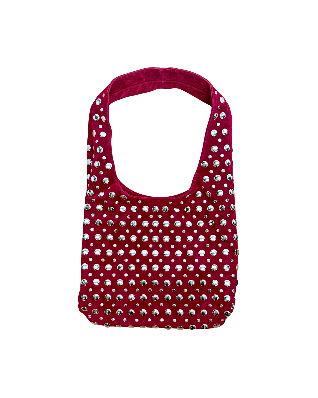 Loux Studs Bag Bordeaux