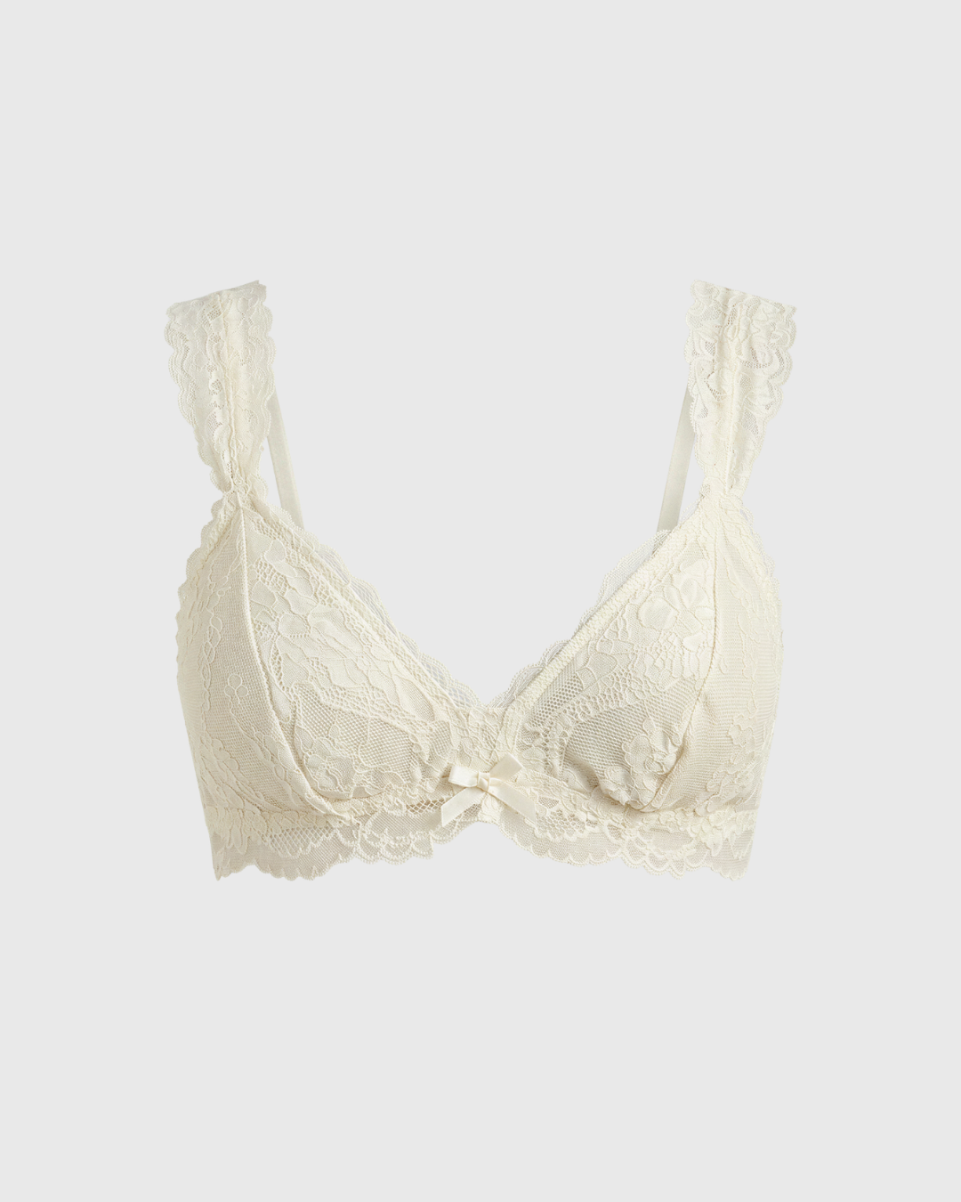 Bella Kanten Bralette Wit
