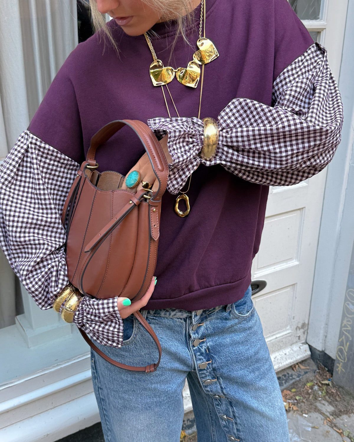 Nous Sweater | Bordeaux