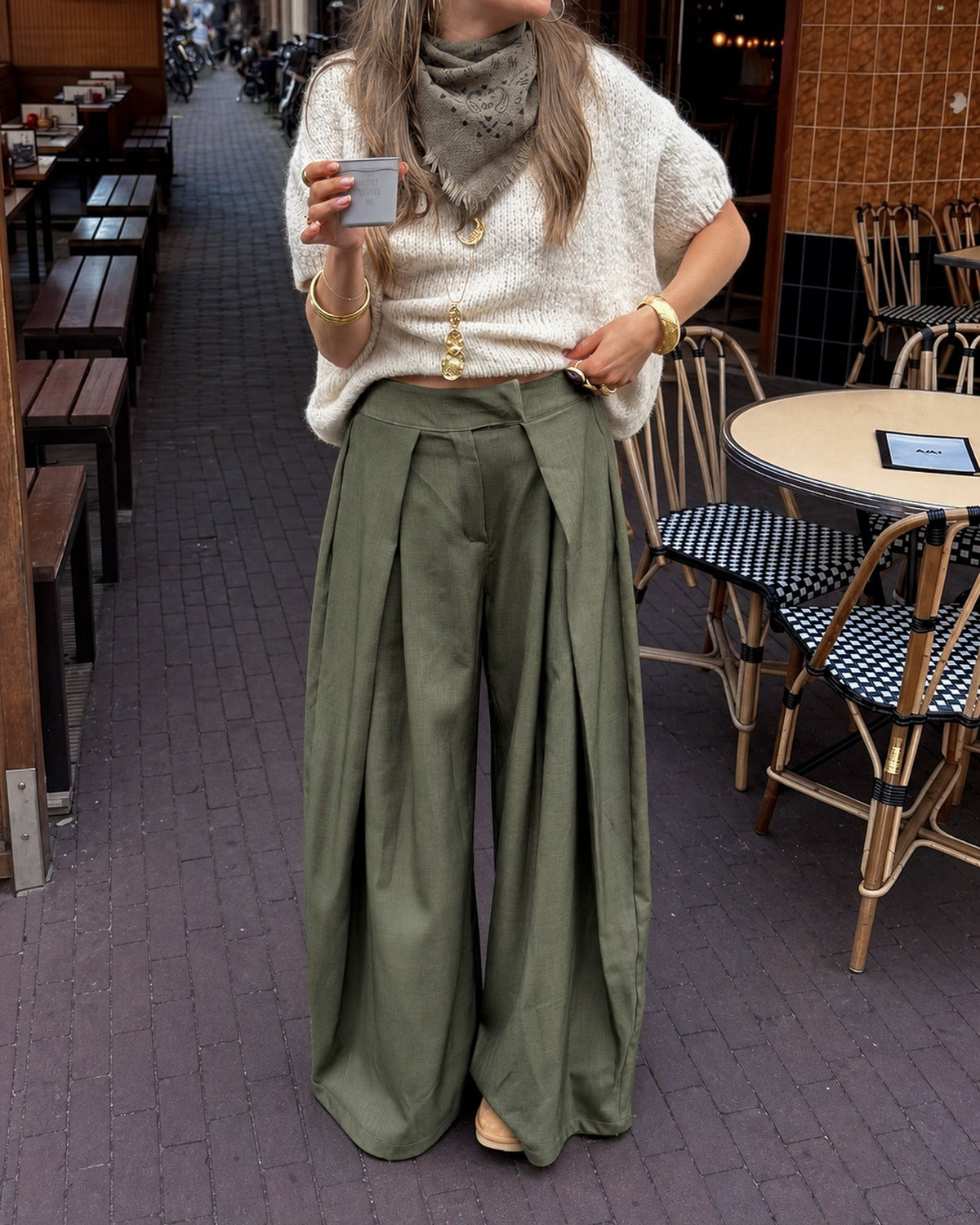 Bloom Pantalon | Army