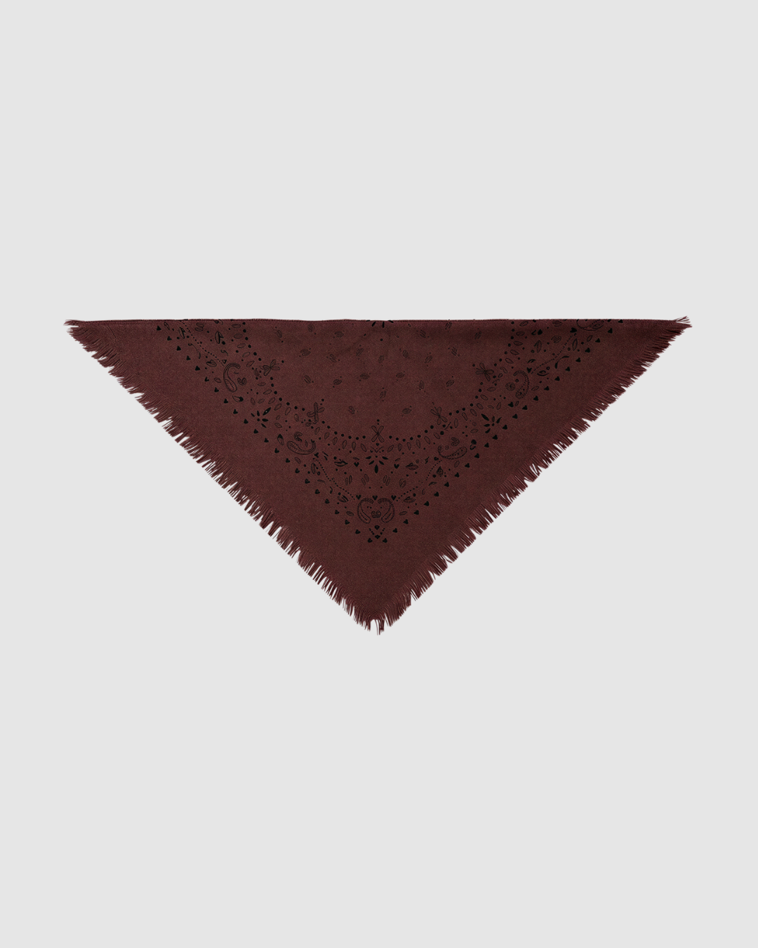 Bonnie Bandana Scarf Burgundy
