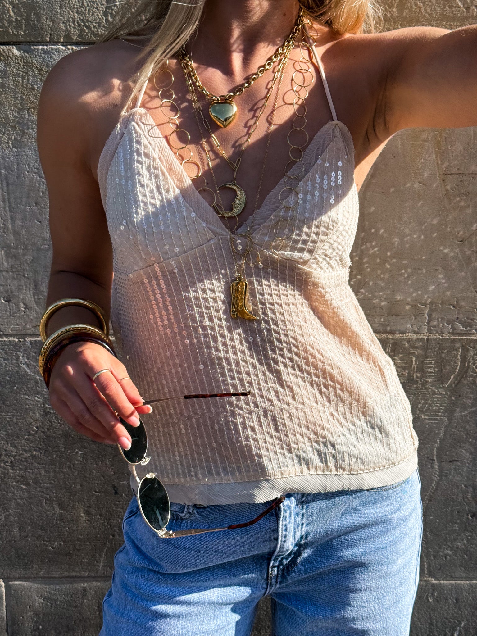 Cream Dream Halter Top