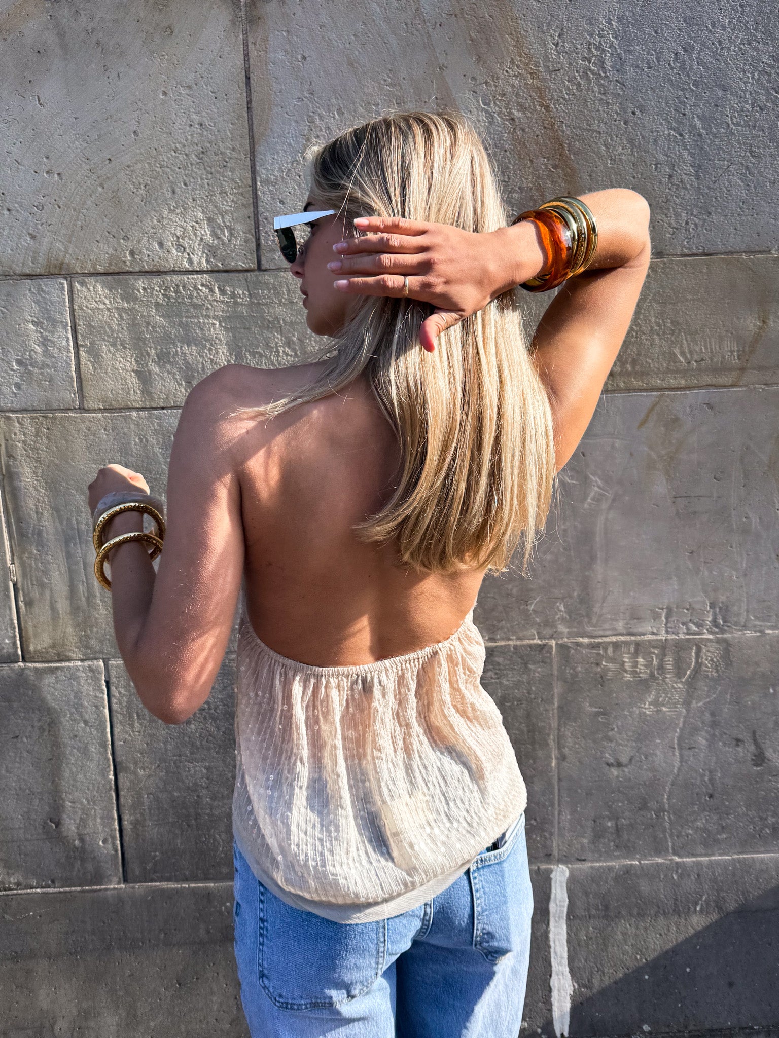 Cream Dream Halter Top