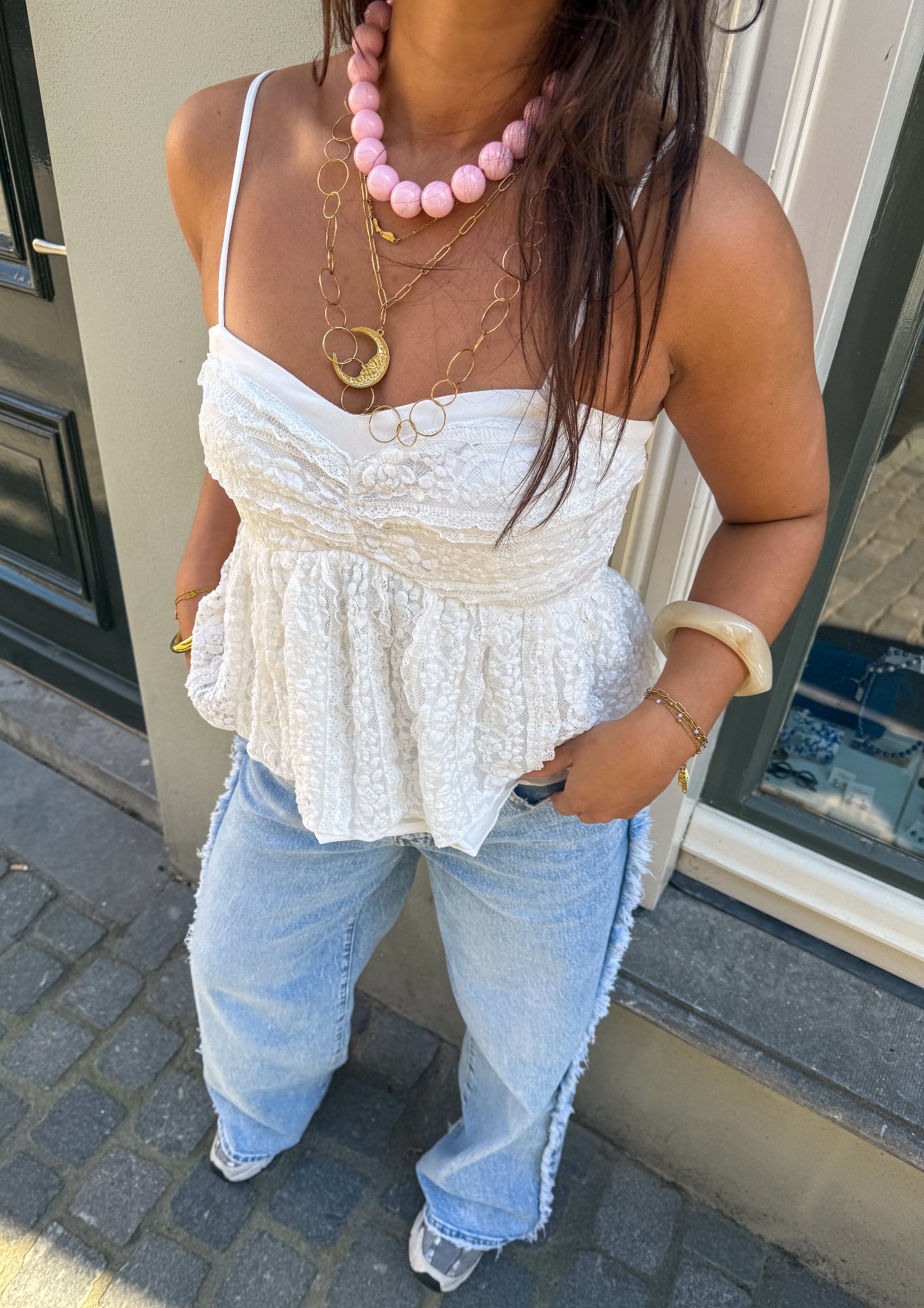 Haut en dentelle Holly