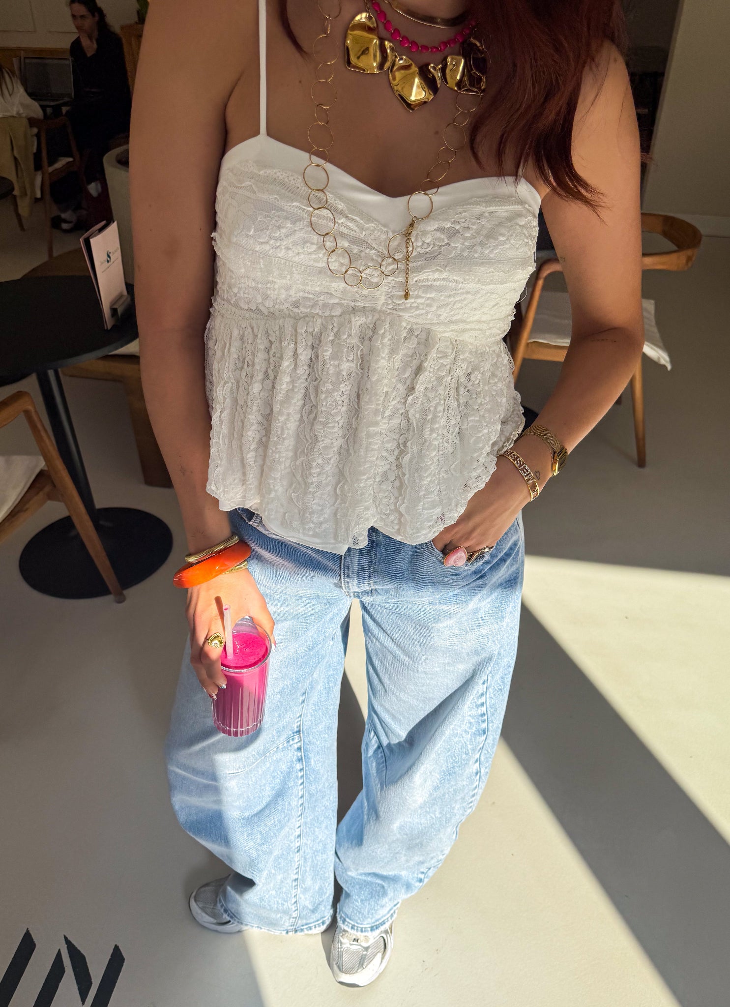 Haut en dentelle Holly