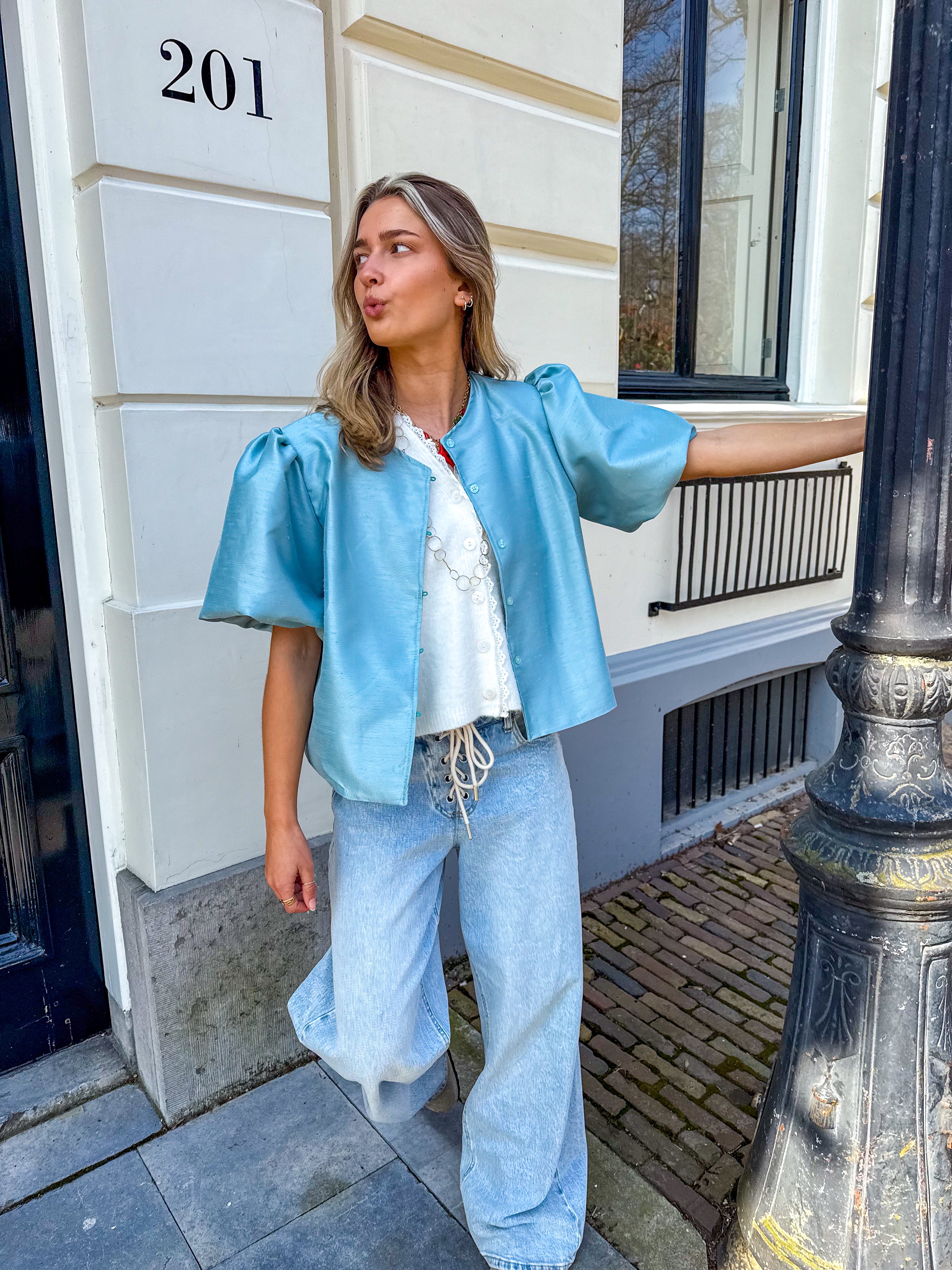 Teaux Top Aqua