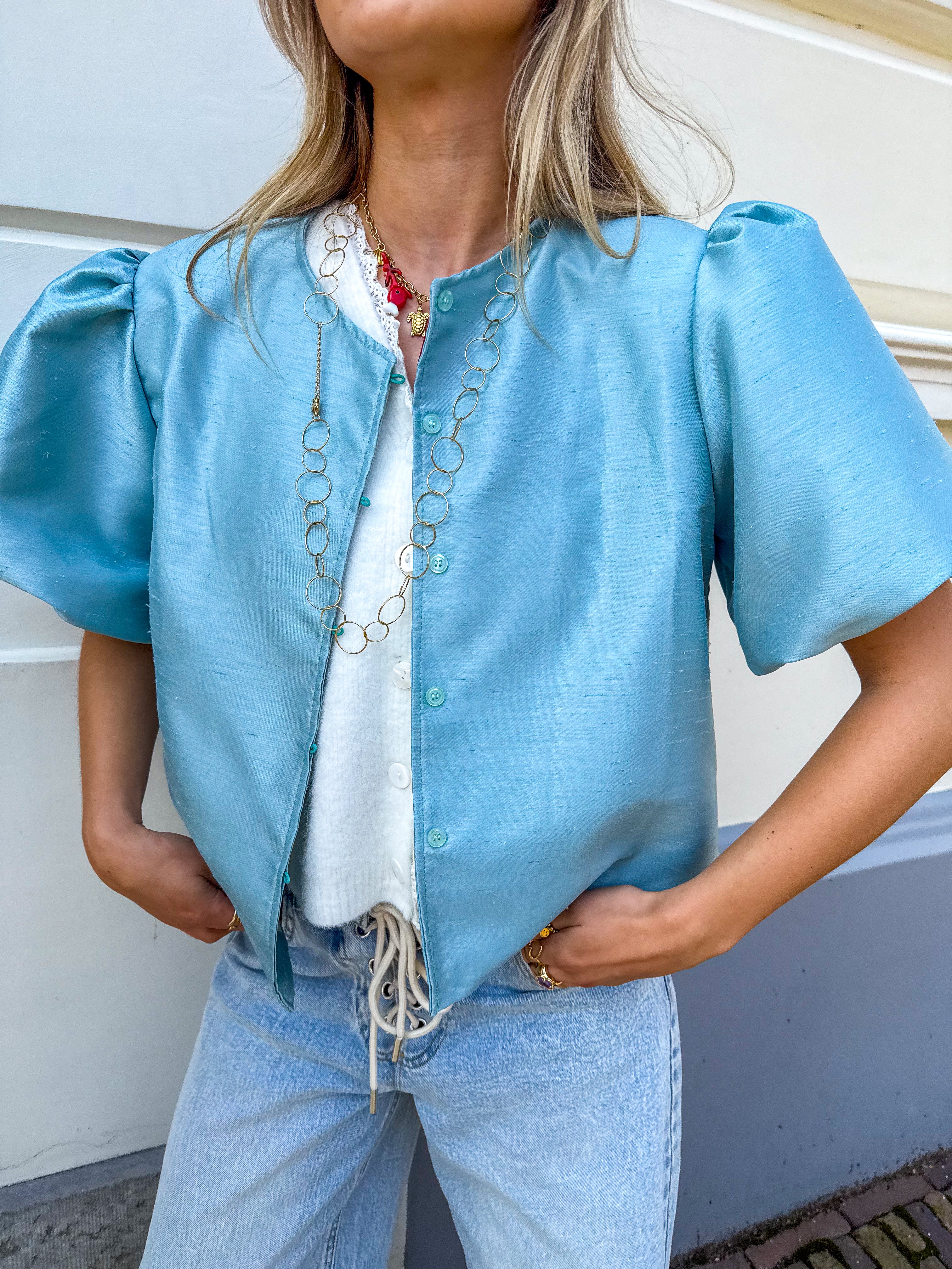 Teaux Top Aqua