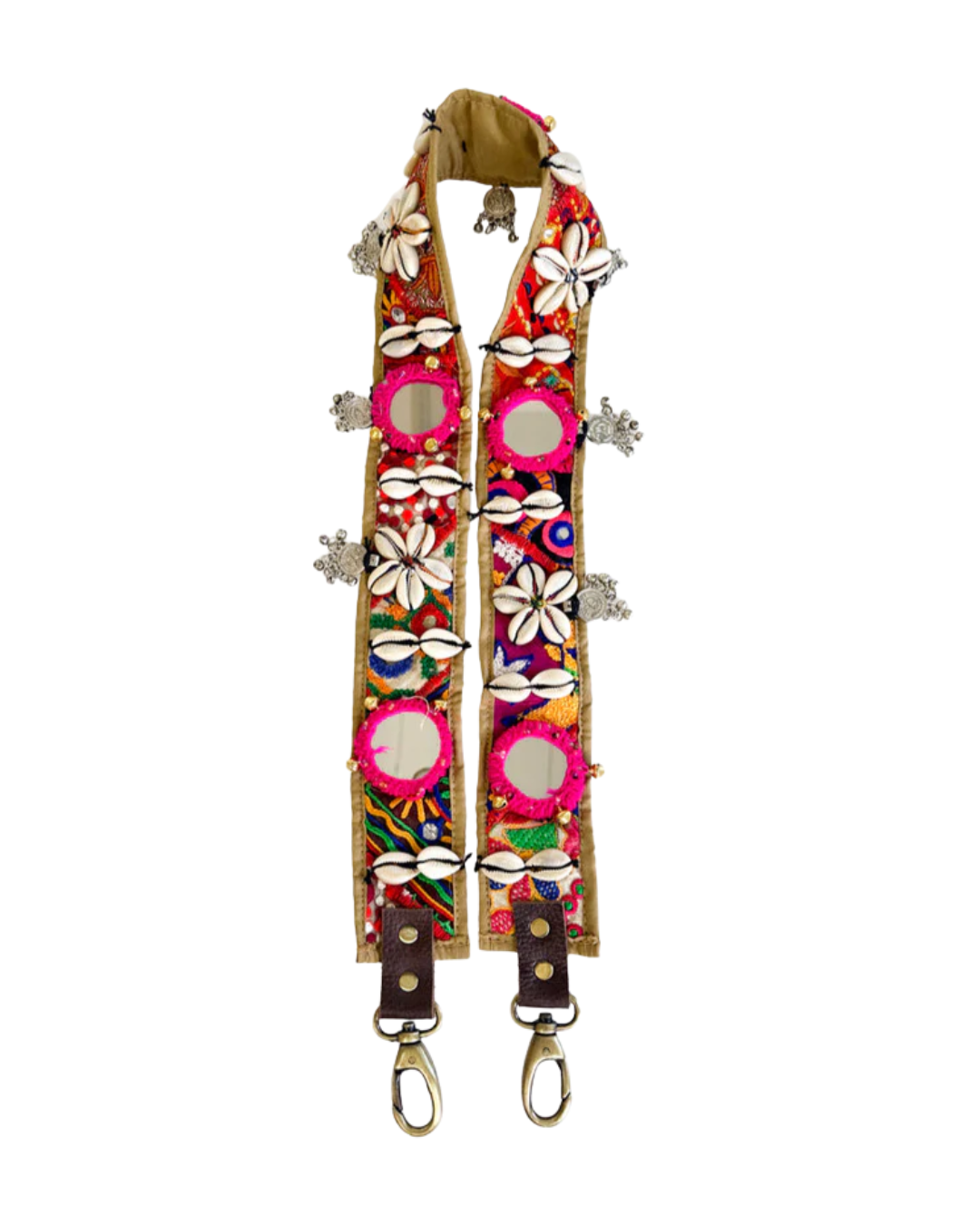 Ibiza Bag Strap Beige/Pink