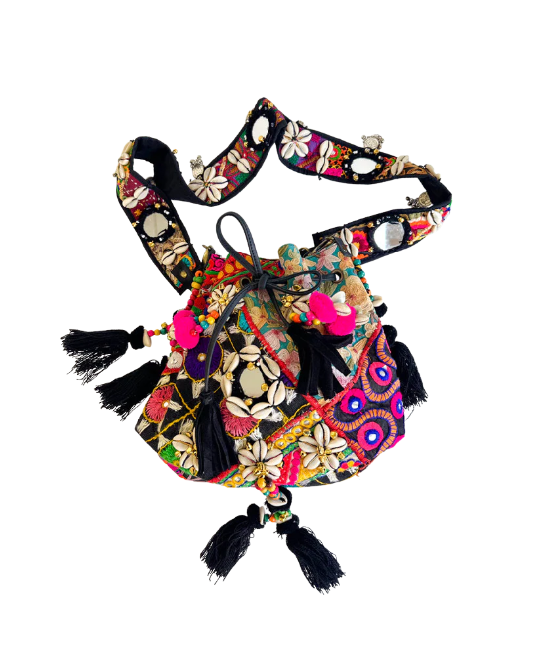 Ibiza Bucket Bag Black