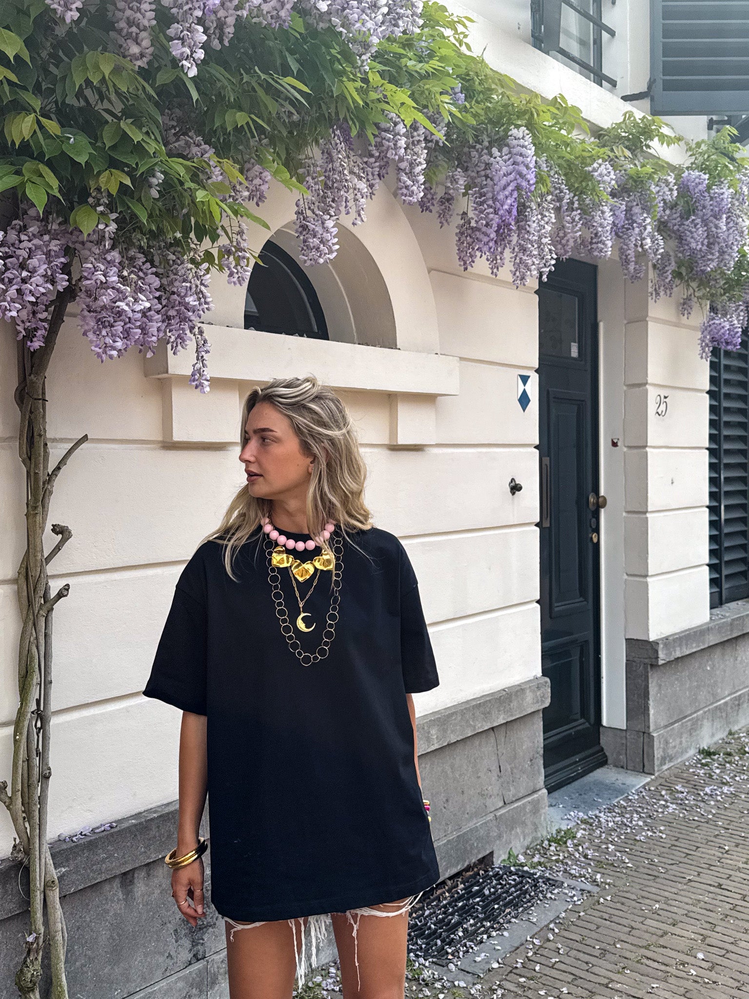 Jaimie Oversized Shirt Black