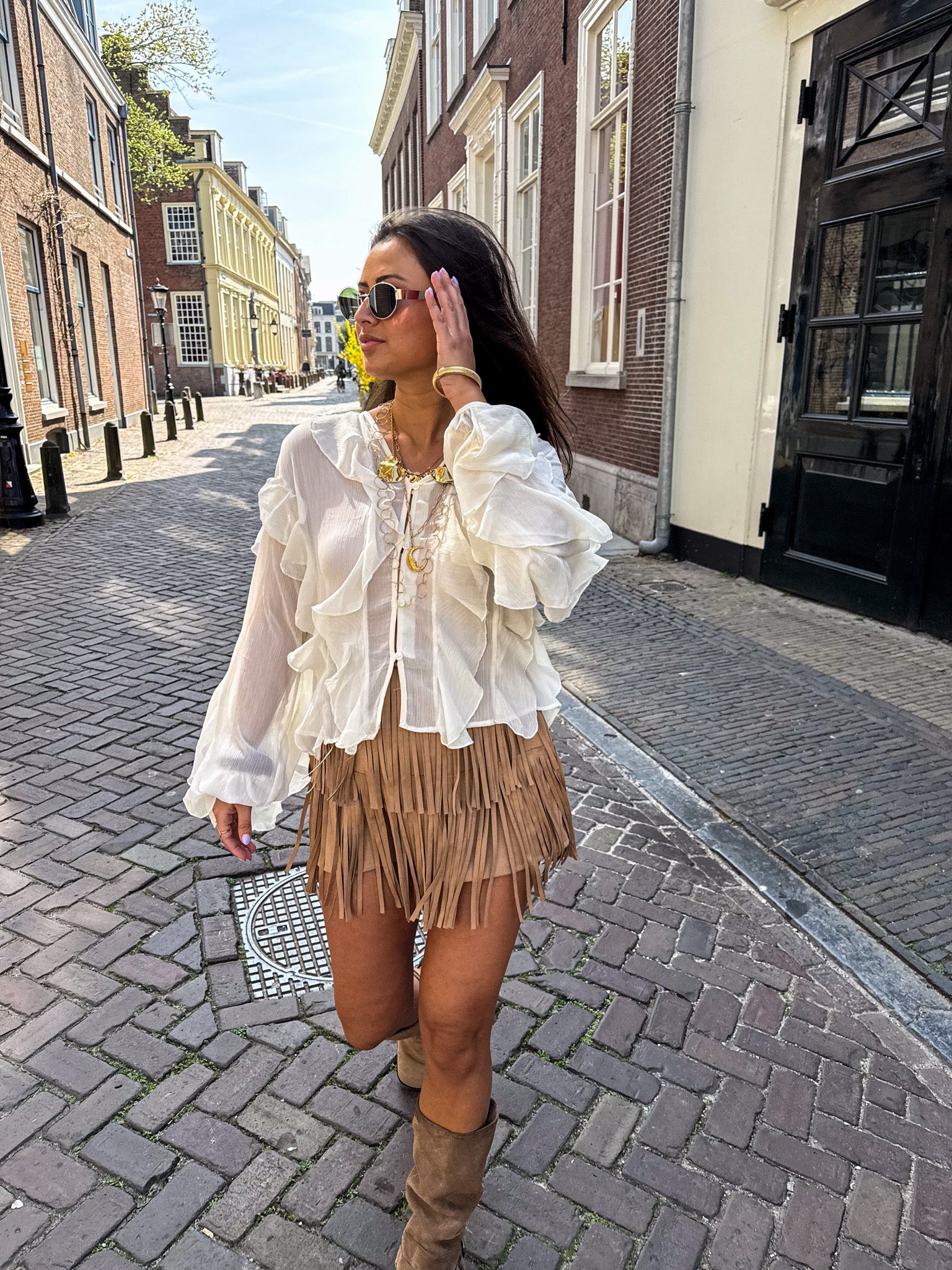 Indiana Skirt Camel