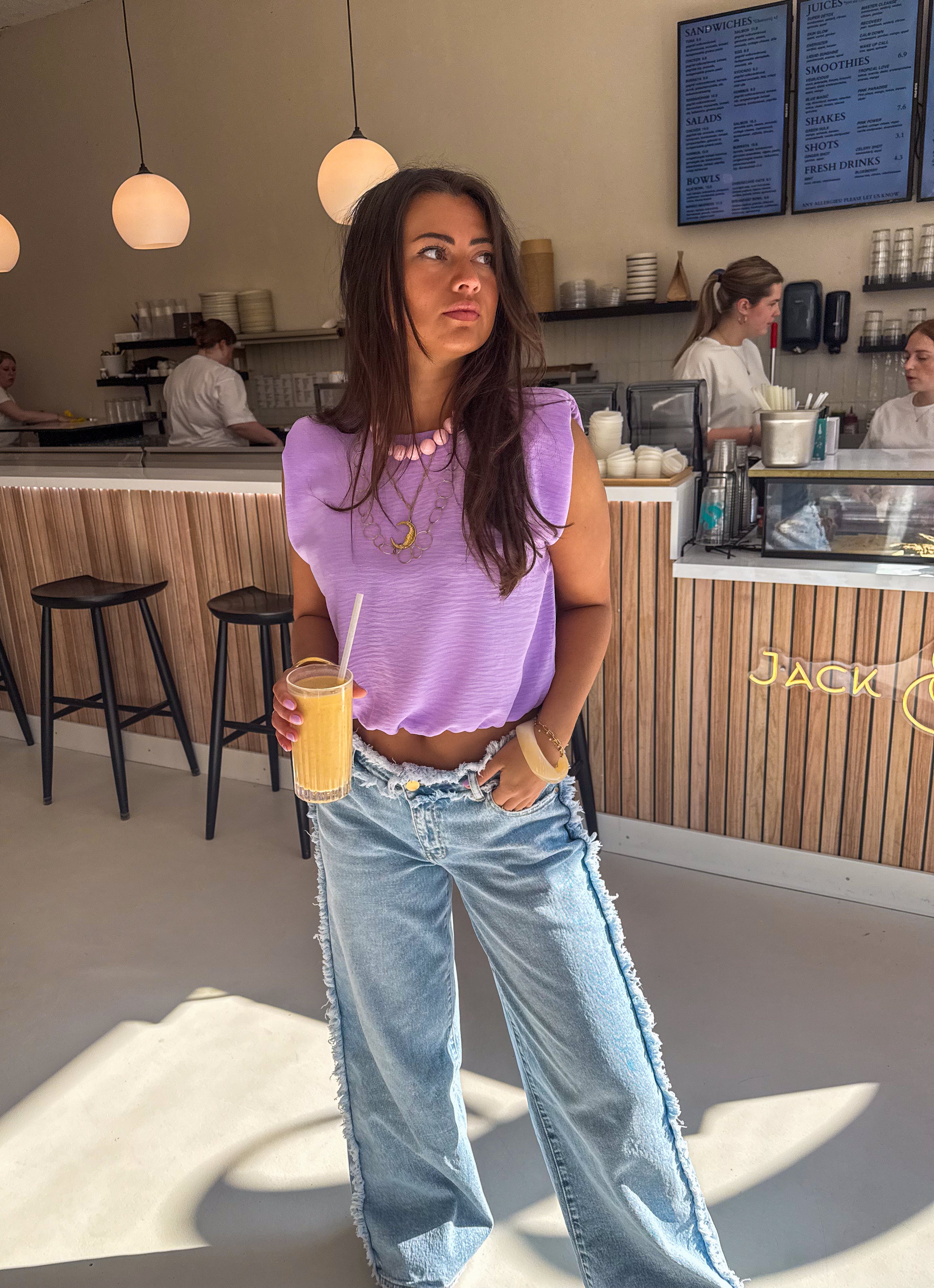 Milou Top Purple
