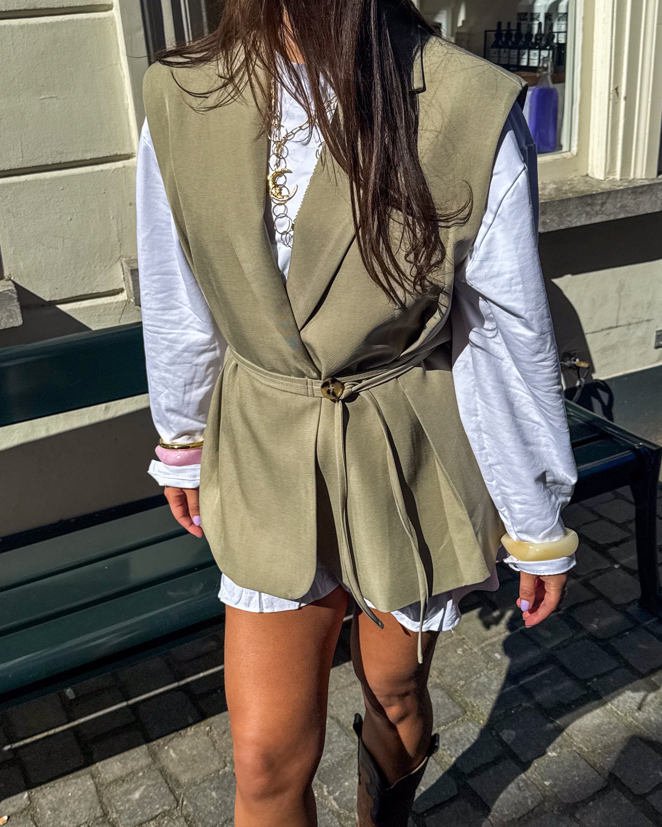 Posie Gilet Kaki