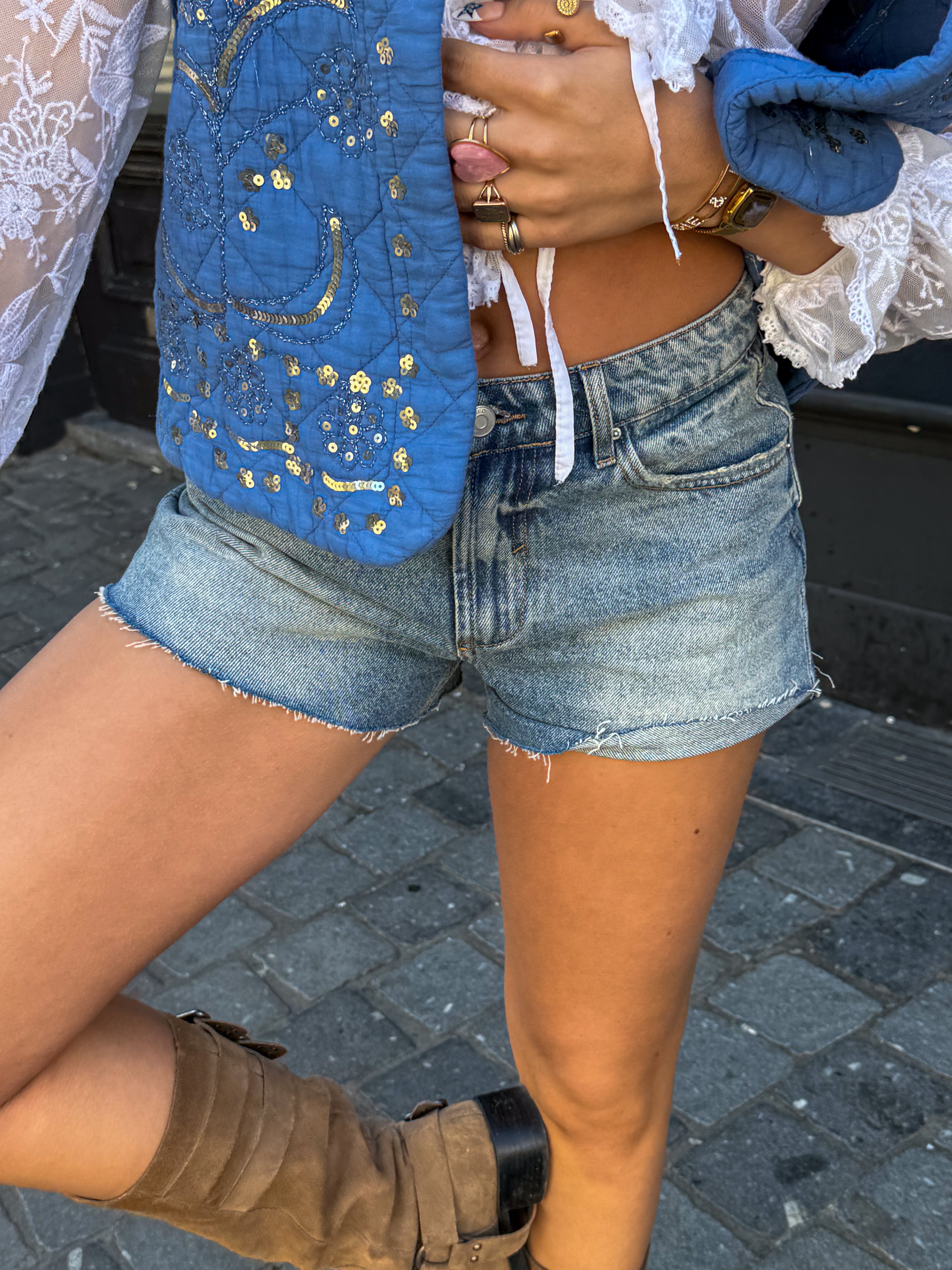 Ruby Denim Shorts