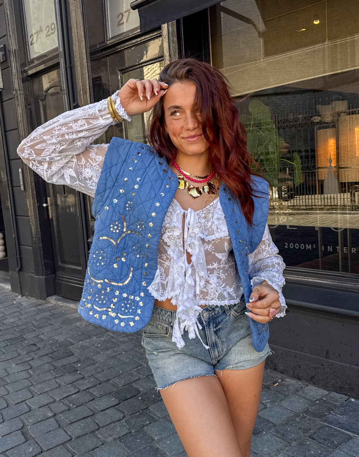 Ruby Denim Shorts | Denim
