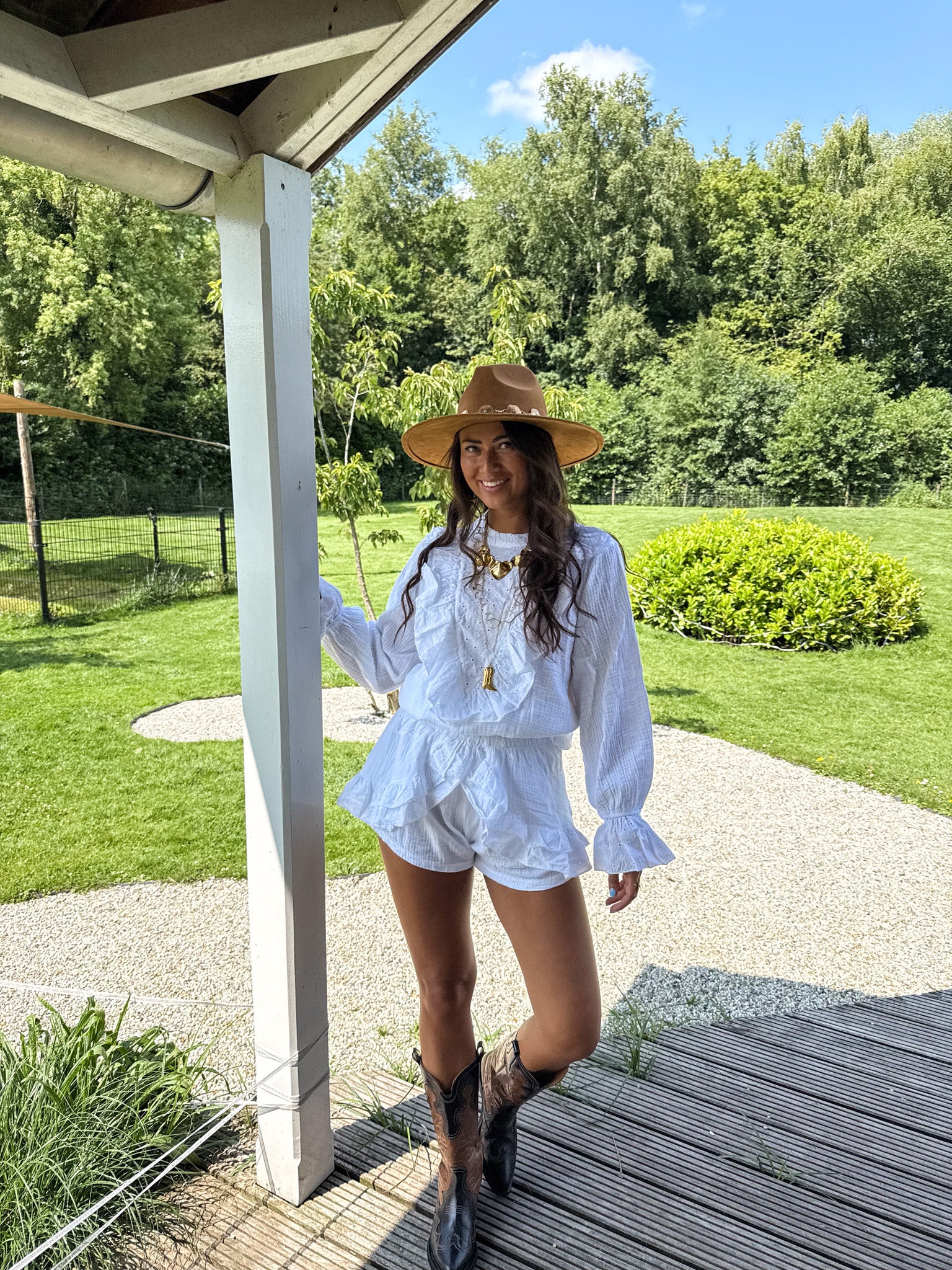 Talamanca Blouse White