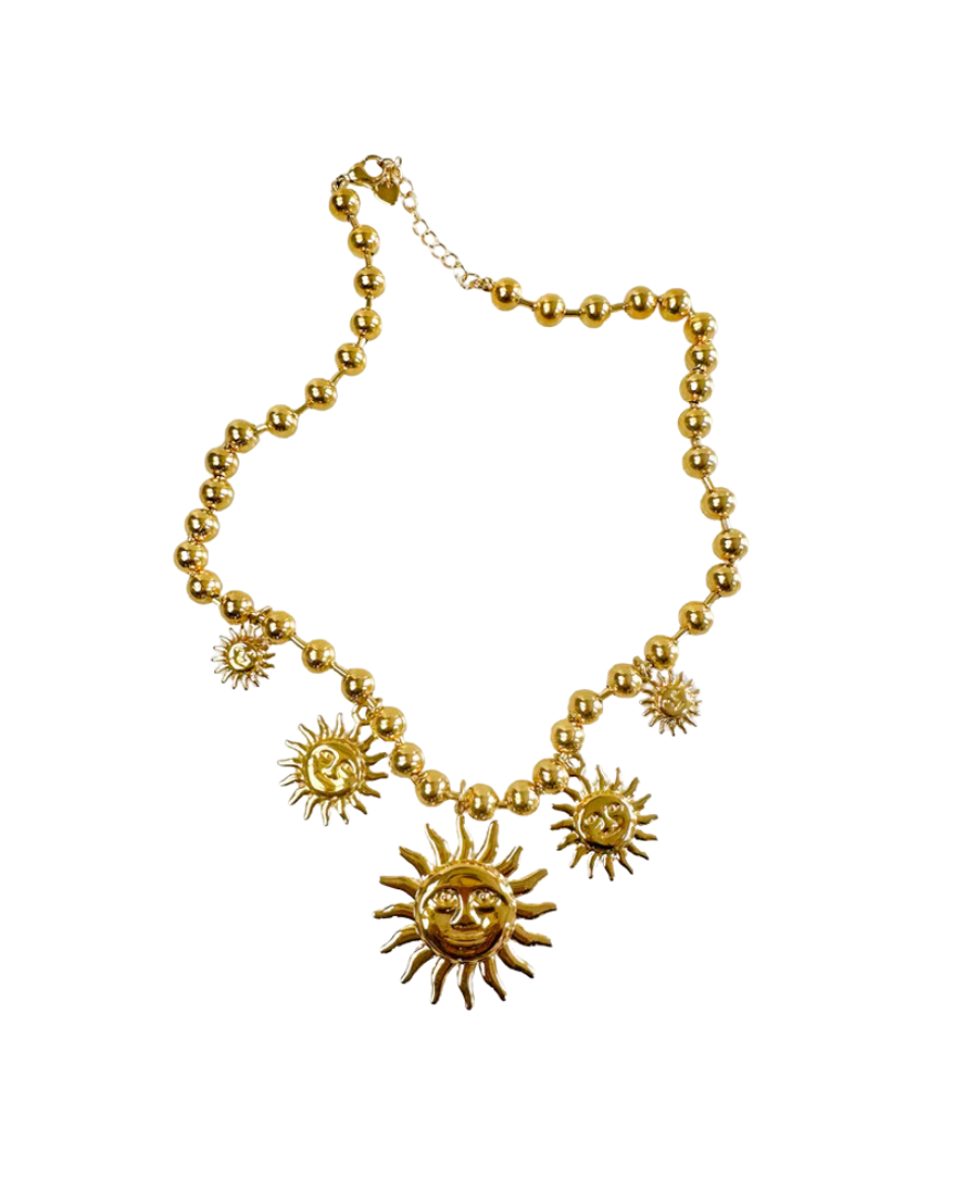 Sunny Bliss Necklace Gold