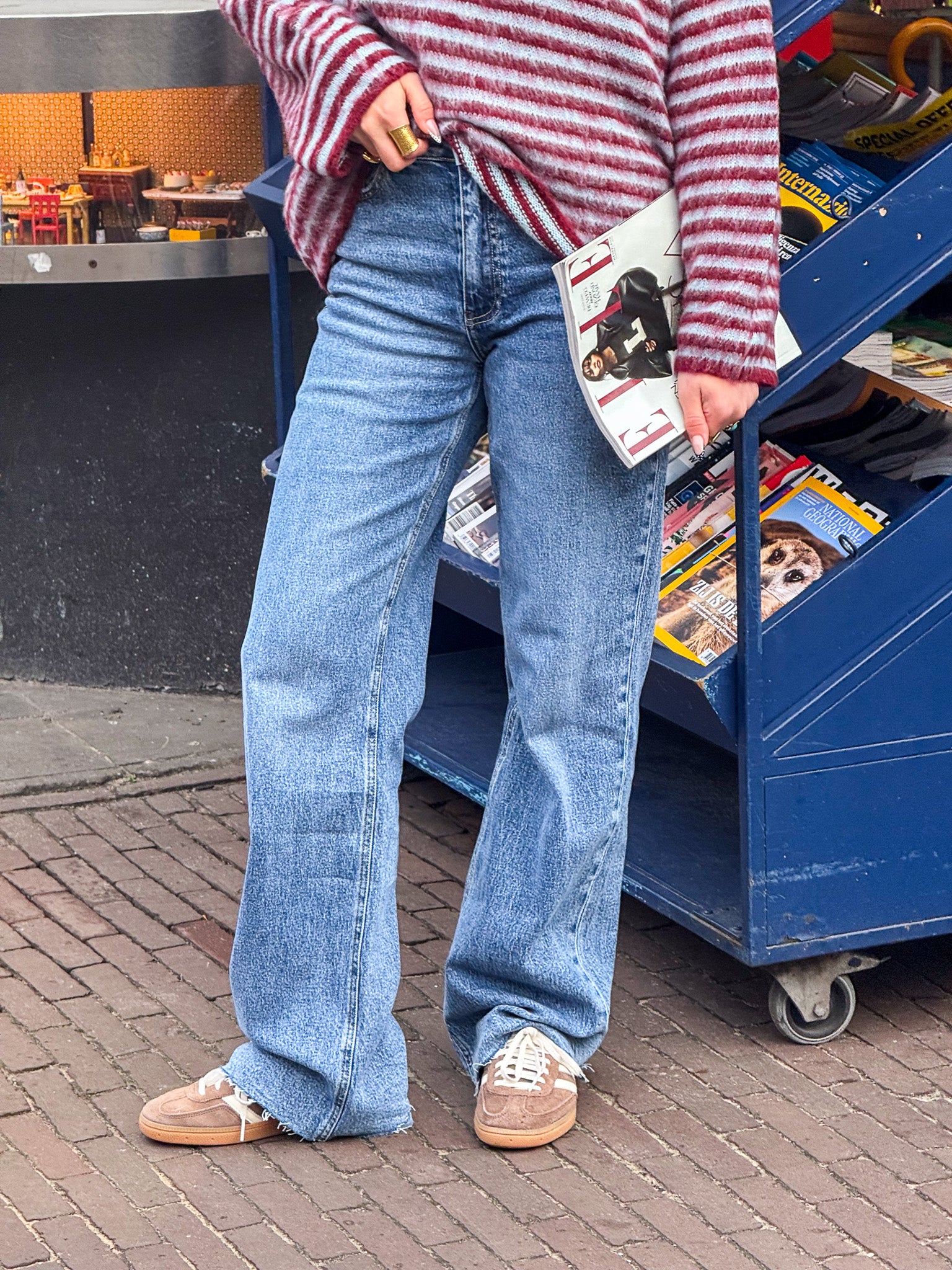 Dallas High Waisted Wide Leg Jeans - TALL