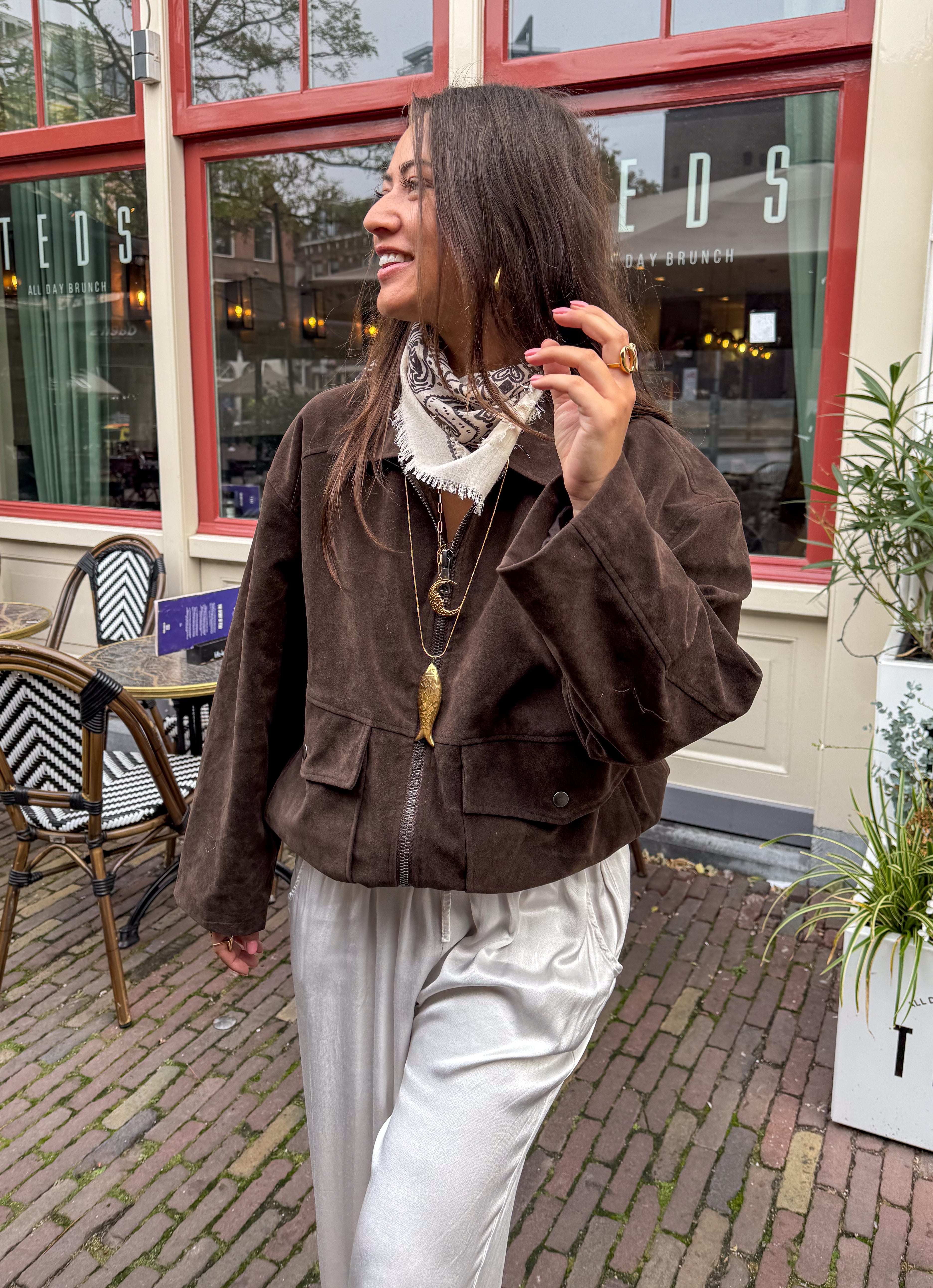 Soul Suede Jacket Brown